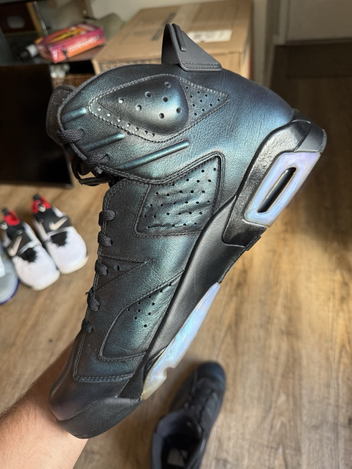 Size 14 - Jordan 6 Retro All Star Chameleon (2017)