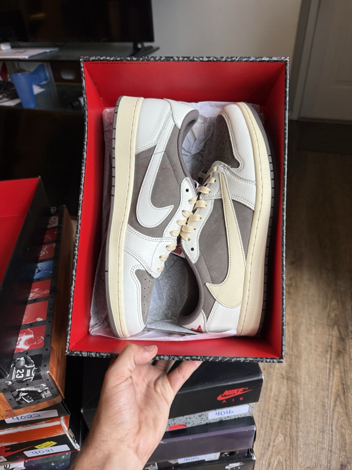 Size 11 - Jordan 1 Low OG Travis Scott Reverse Mocha