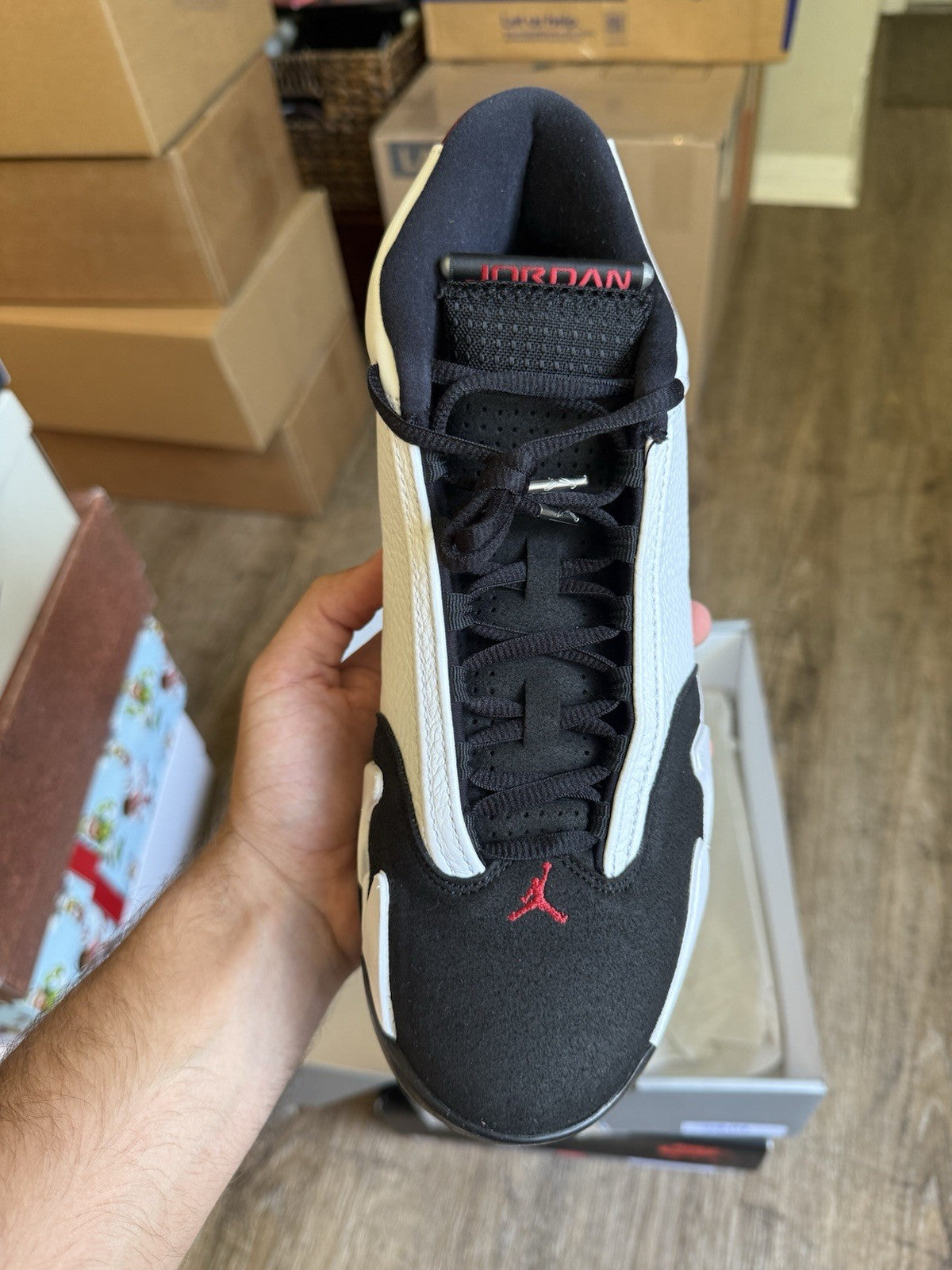 Size 9 - Jordan 14 Retro Black Toe (2024)