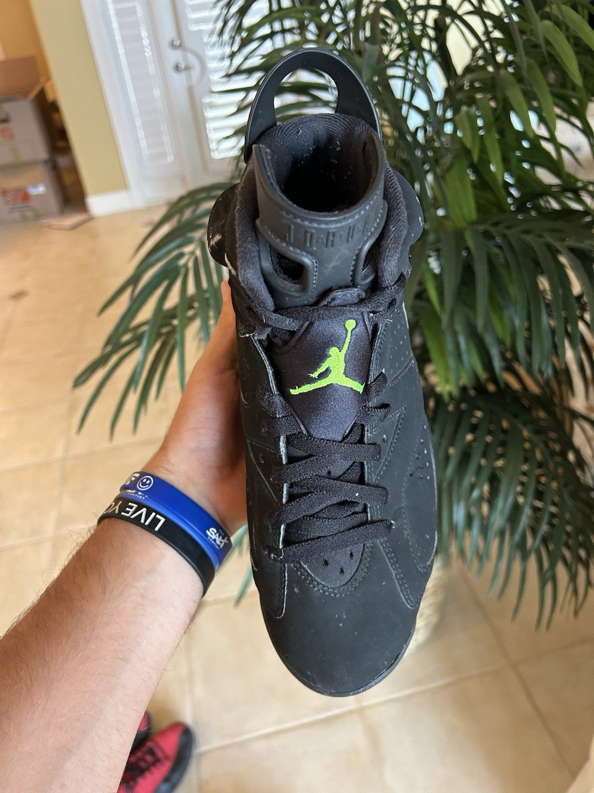 Air Jordan 6 Retro Electric Green 2021 Size 9