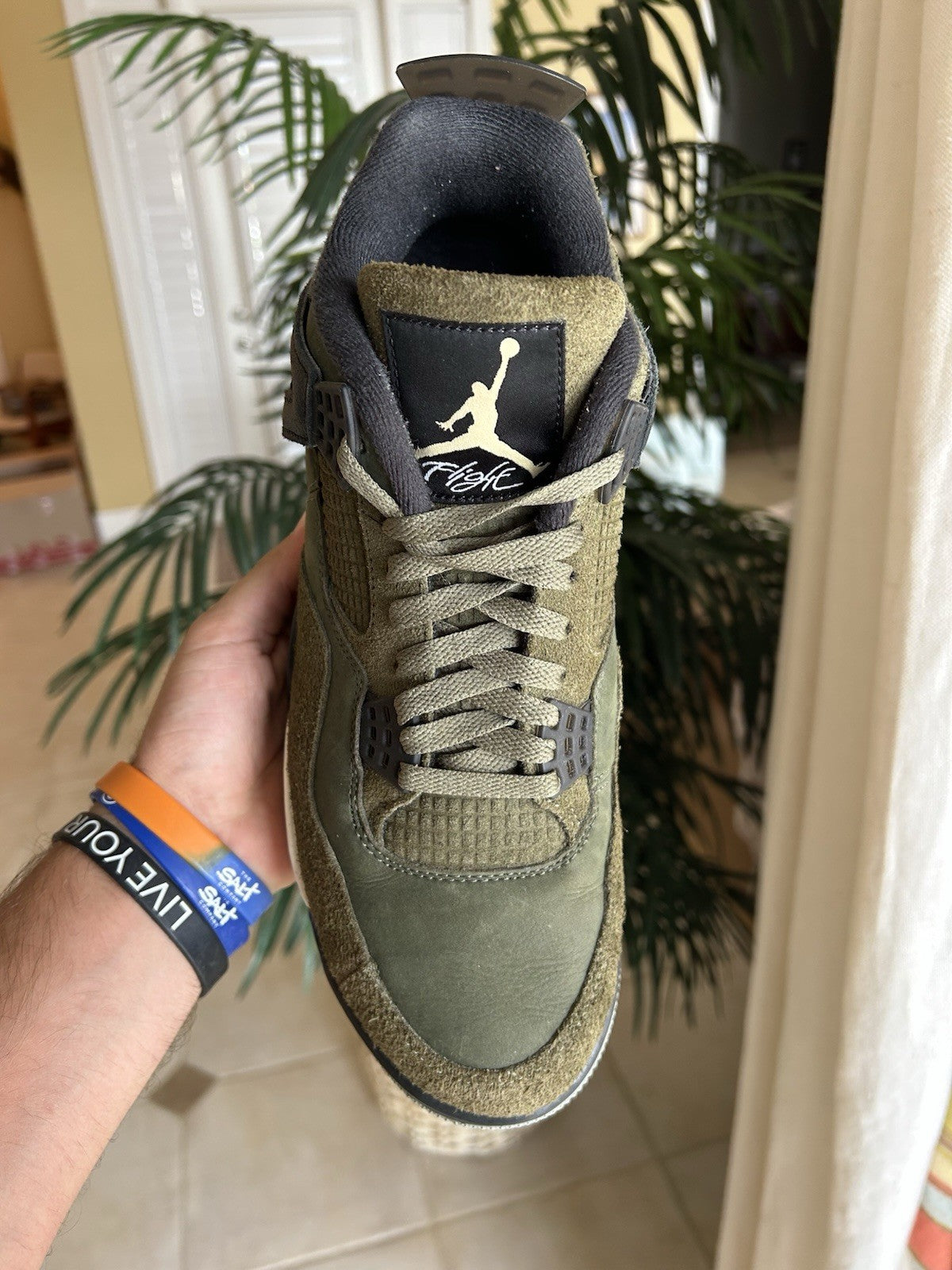 Size 11 - Jordan 4 Retro Craft Olive