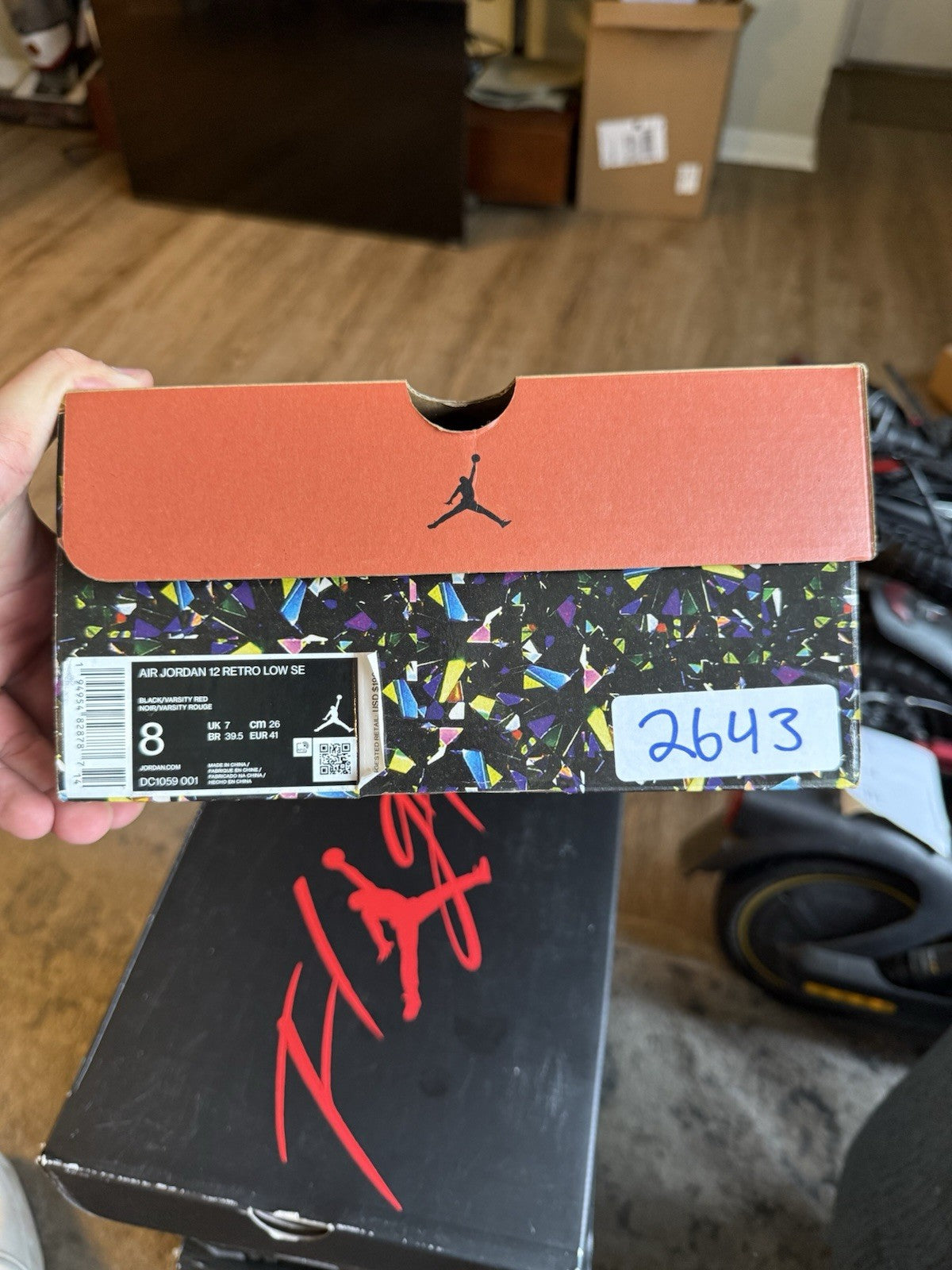Size 8 - Jordan 12 Low SE 'Super Bowl'
