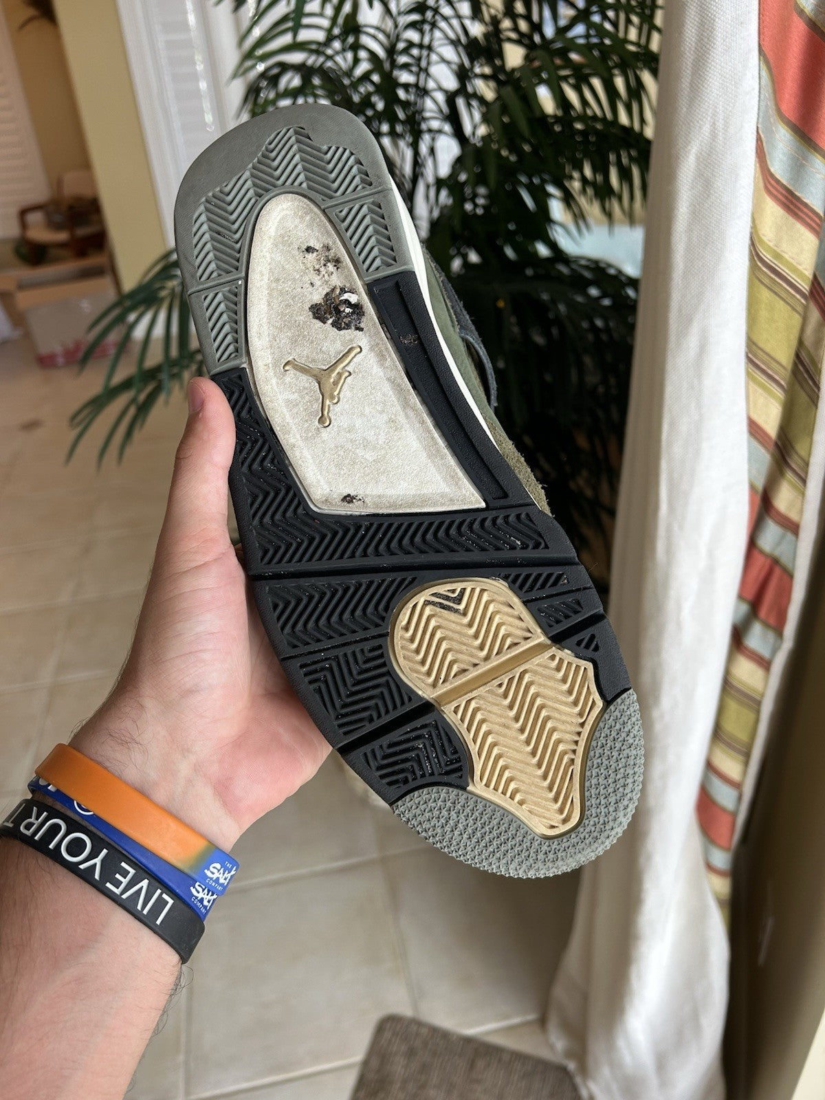 Size 11 - Jordan 4 Retro Craft Olive