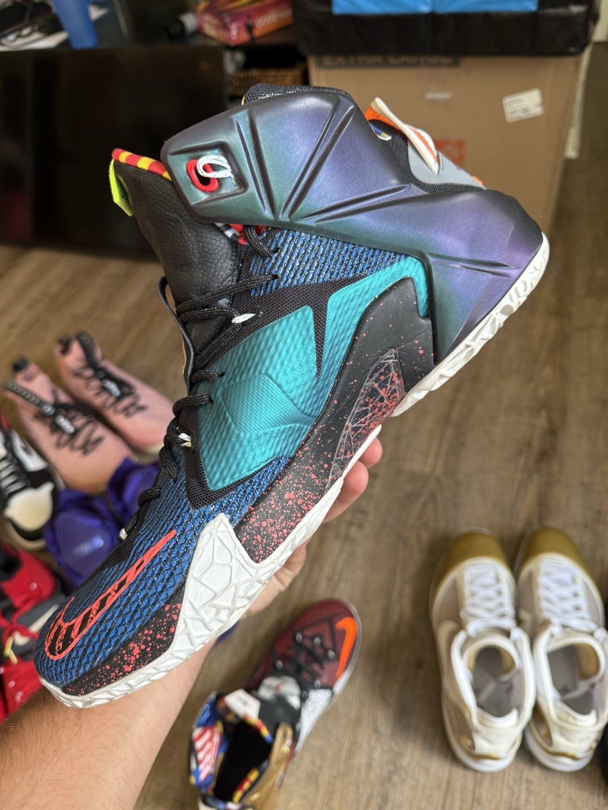 Size 14 - Nike LeBron 12 SE What The LeBron