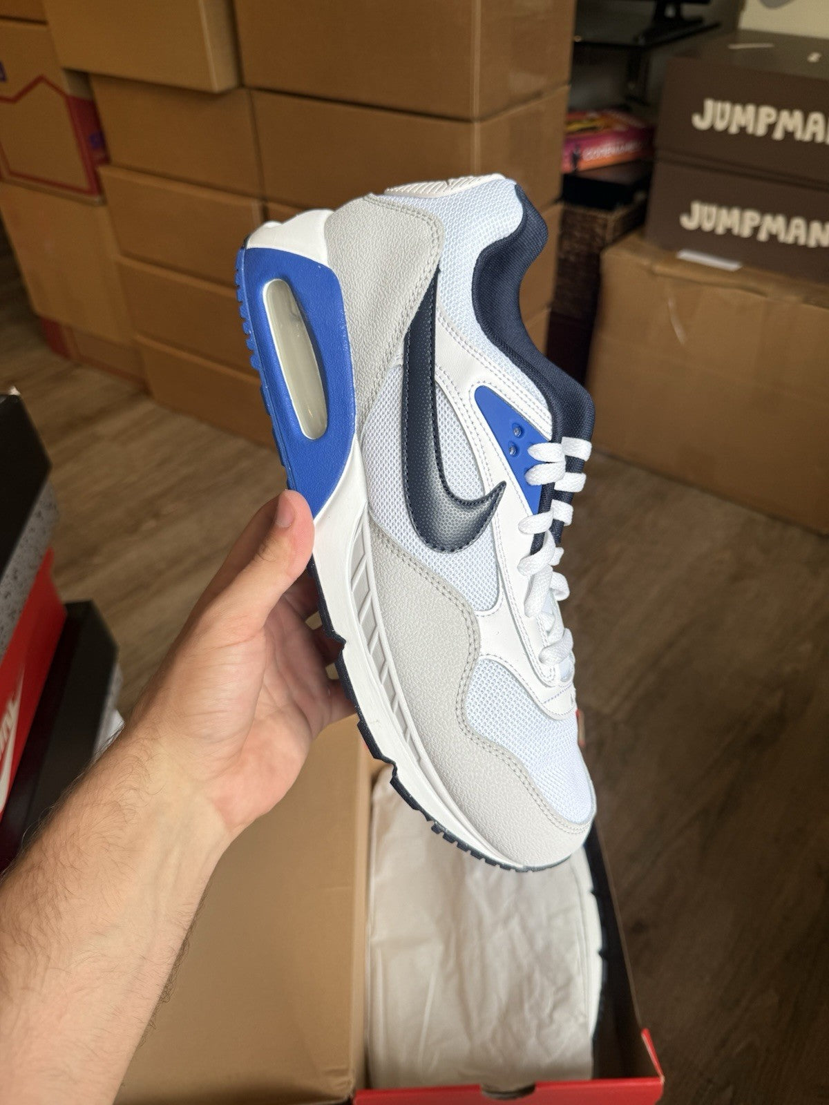 Size 12 - Nike Air Max Correlate Blue/Grey