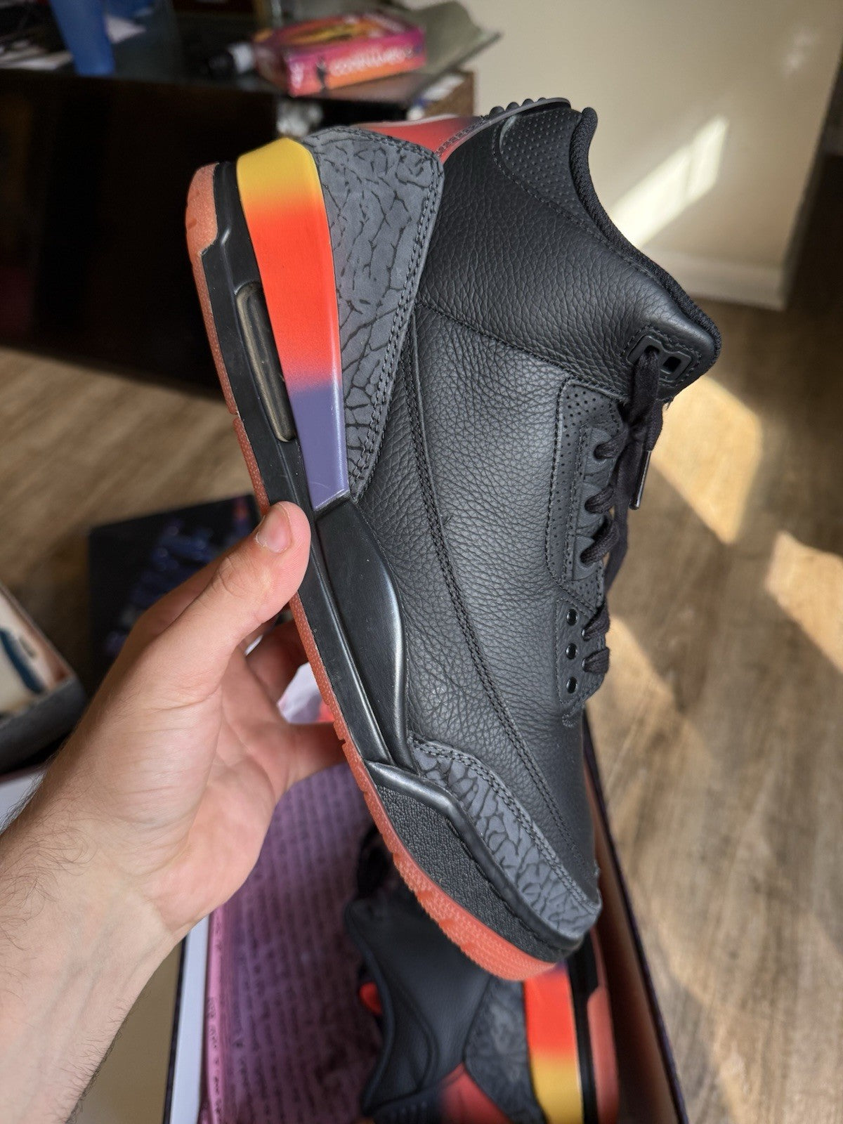 Size 12 - Jordan 3 Retro J Balvin Rio