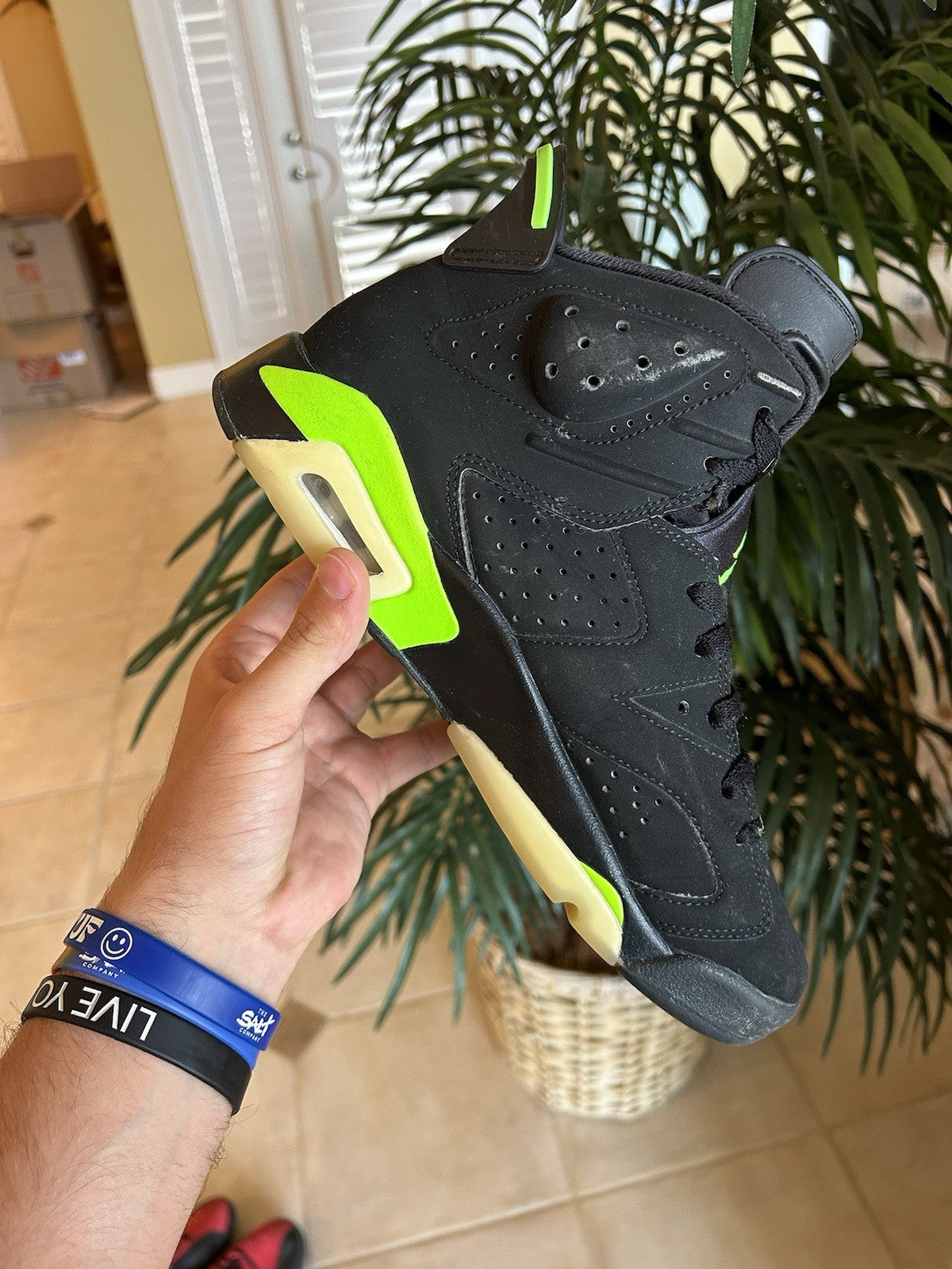 Air Jordan 6 Retro Electric Green 2021 Size 9
