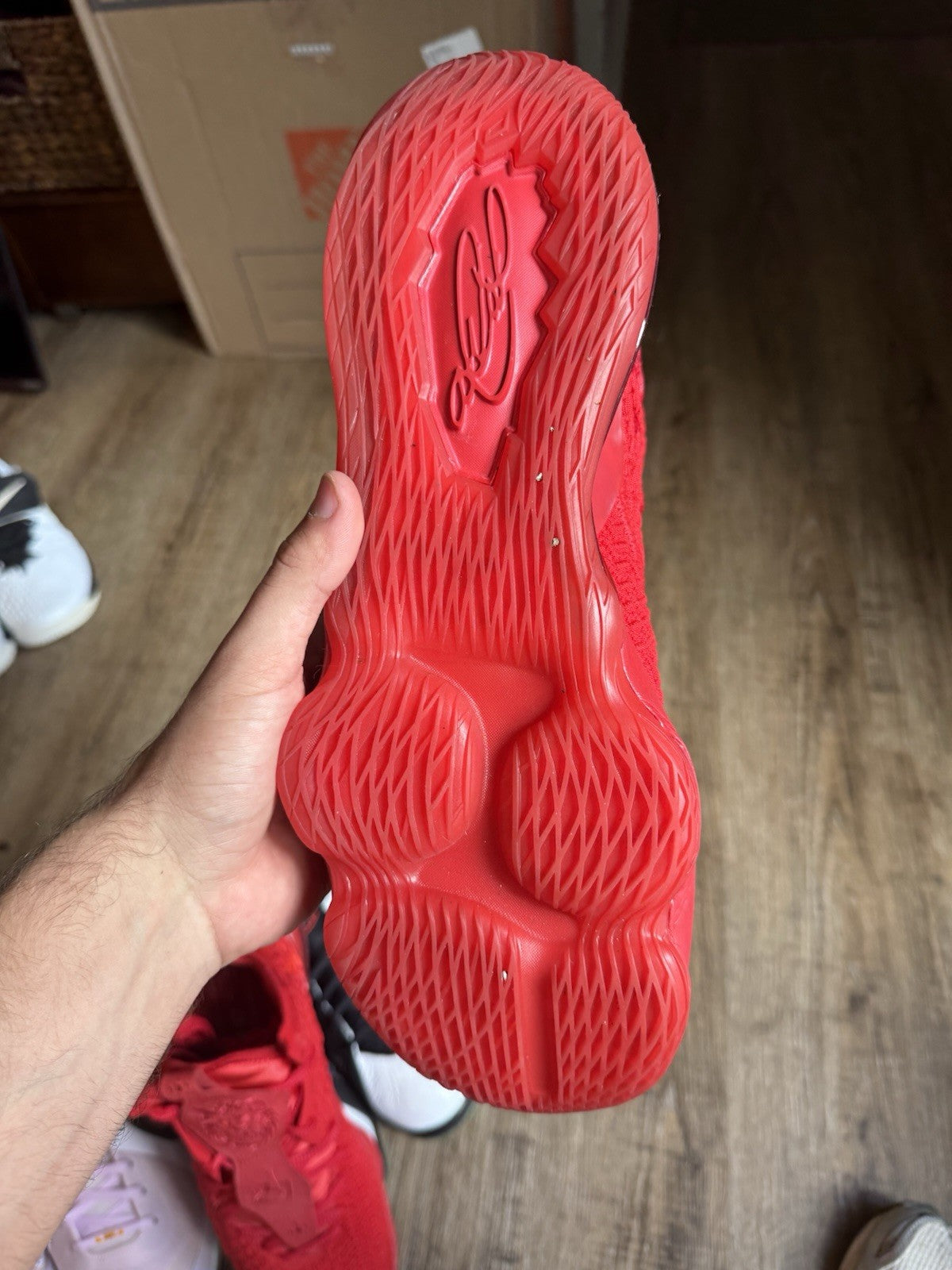 Size 14 - Nike LeBron 17 Red Carpet