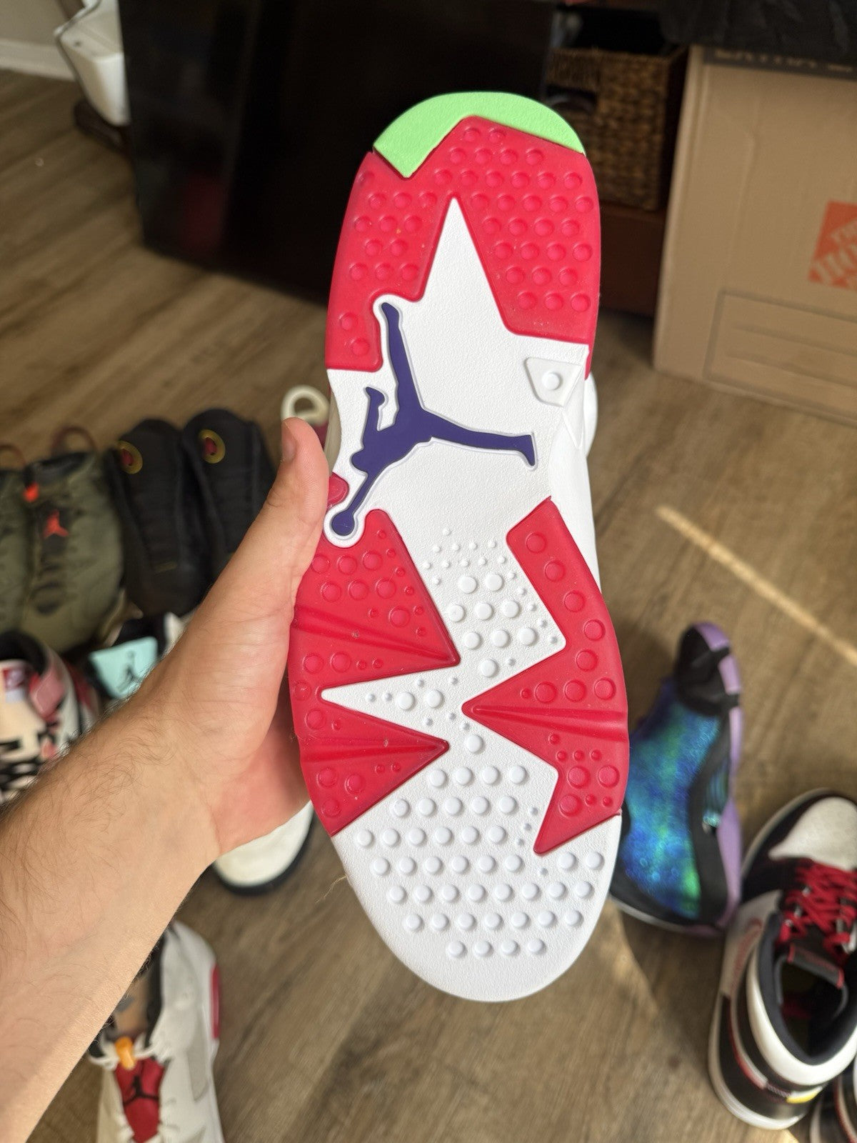 Size 14 - Jordan 6 Retro Hare (Brand New No Box)