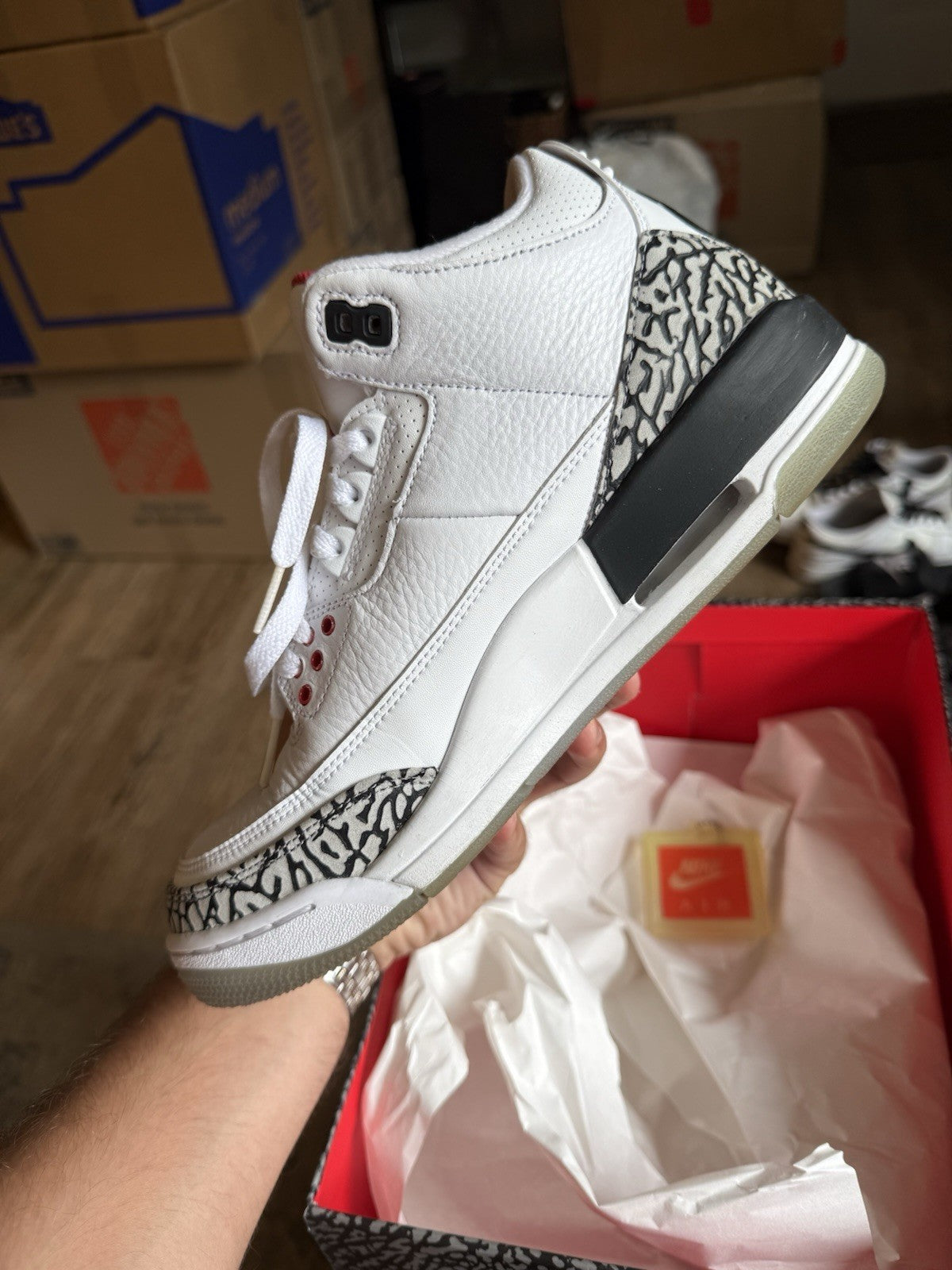Size 8 - Air Jordan 3 Retro NRG Free Throw Line