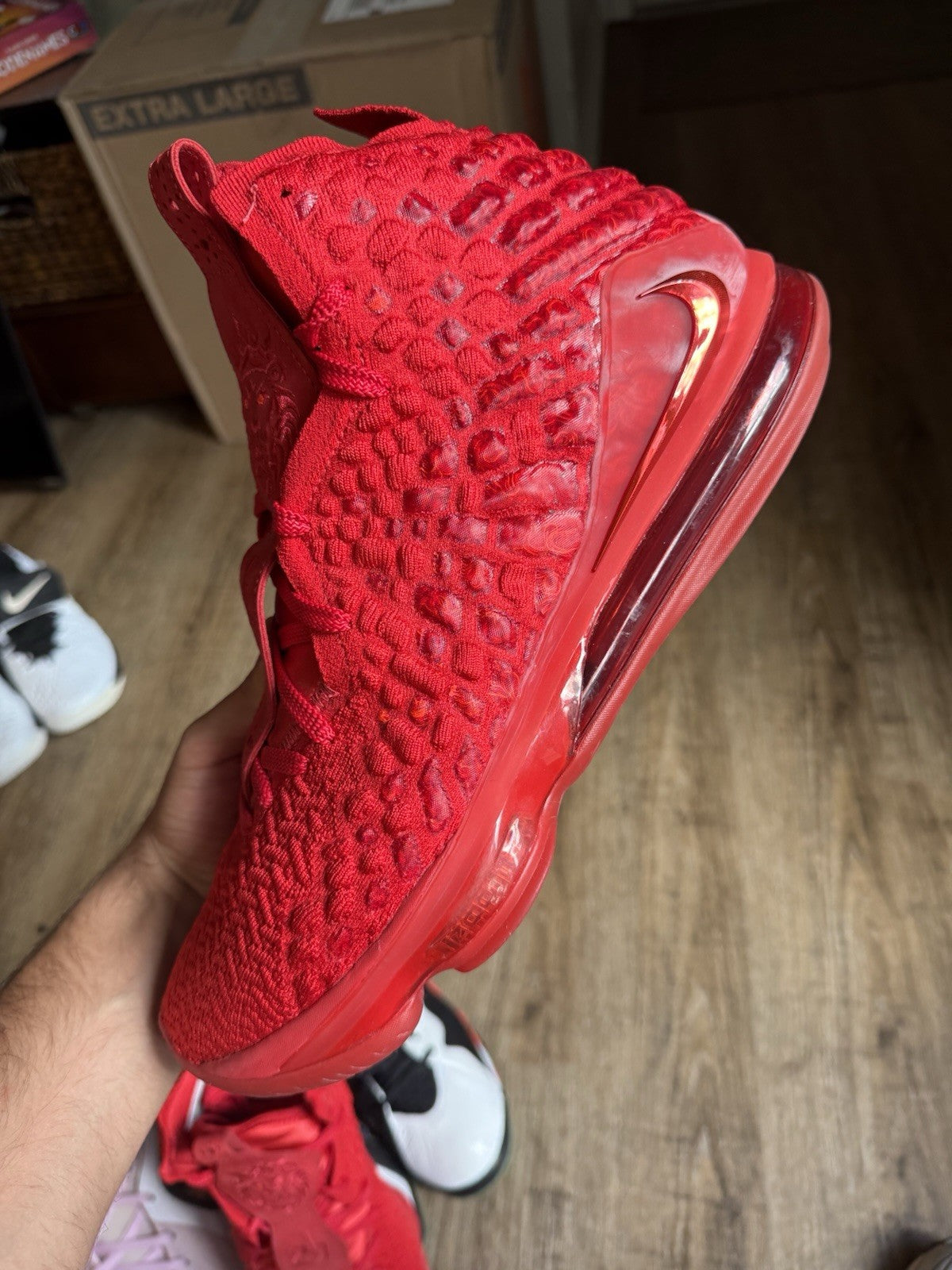 Size 14 - Nike LeBron 17 Red Carpet