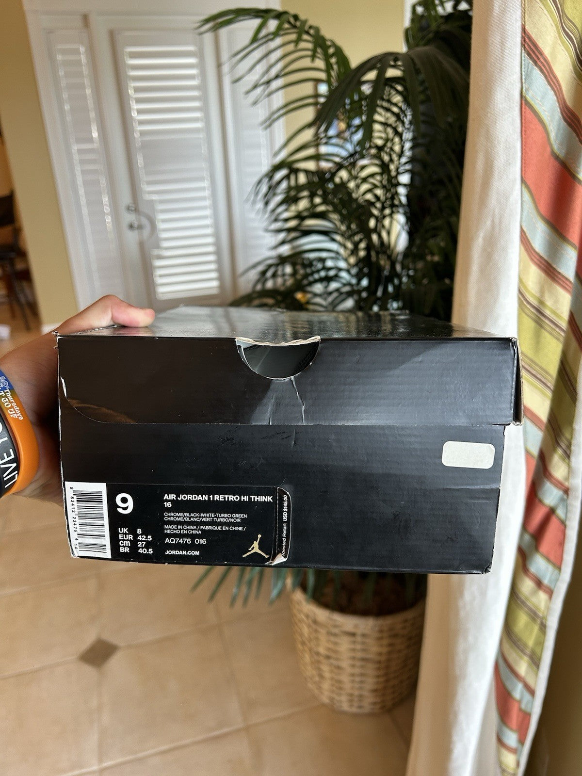 Size 9 - Jordan 1 High Pass the Torch Think 16
