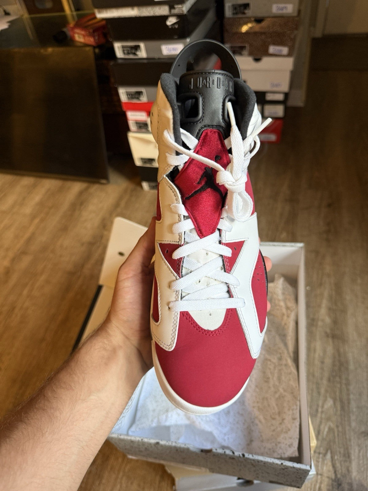 Size 11 - Jordan 6 Retro Carmine (2021)