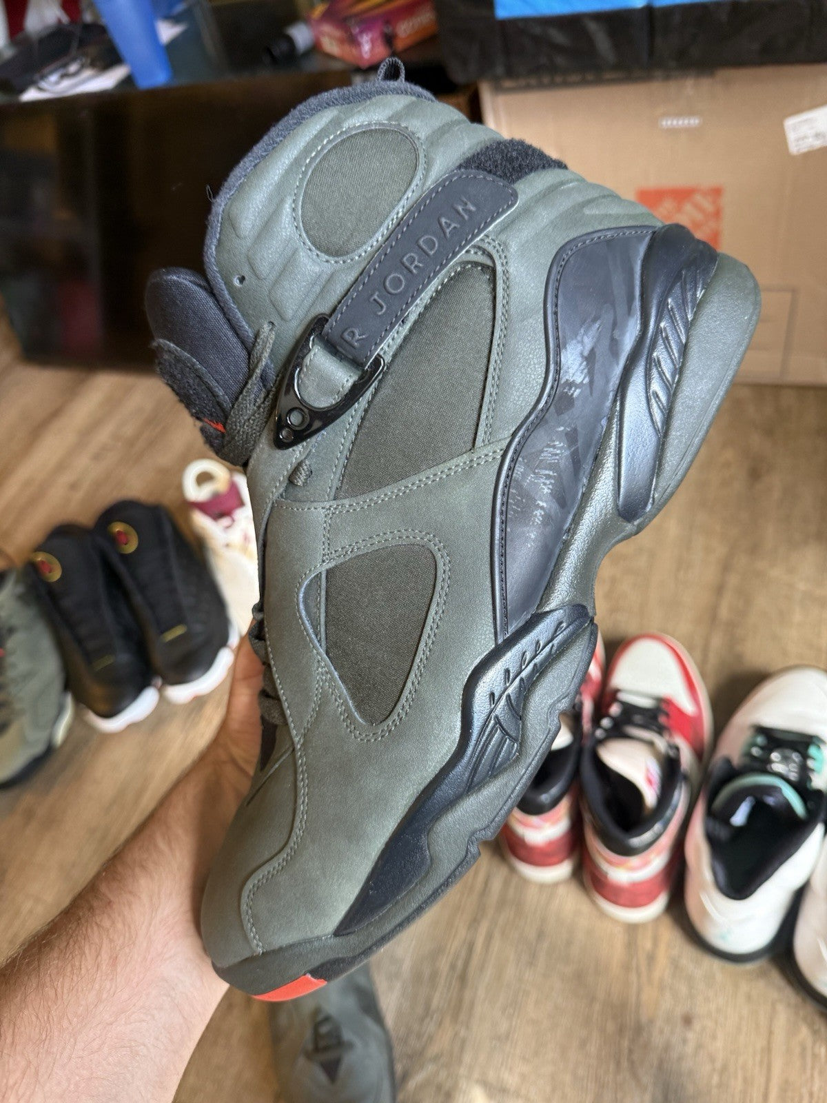 Size 14 - Jordan 8 Retro Undefeated Take Flight (2017)