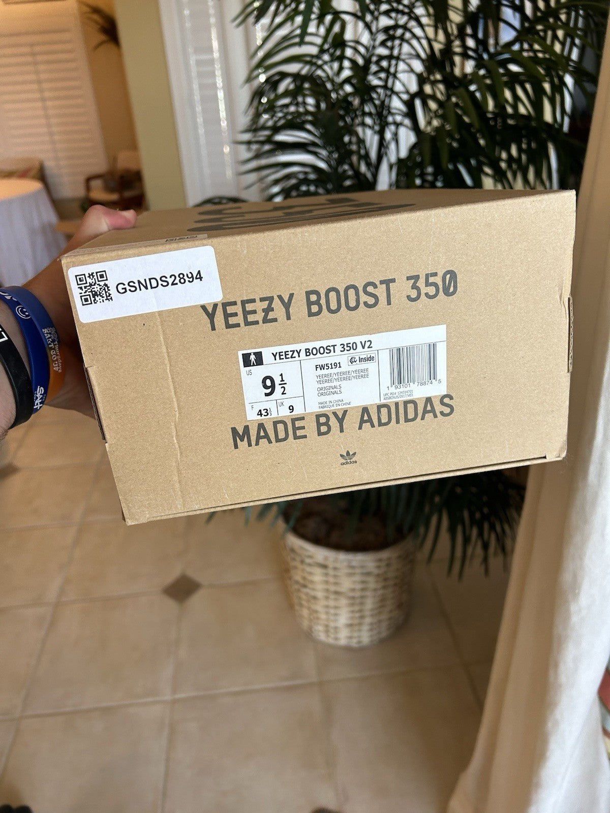 Size 9.5 - Yeezy 350 Yeezreel