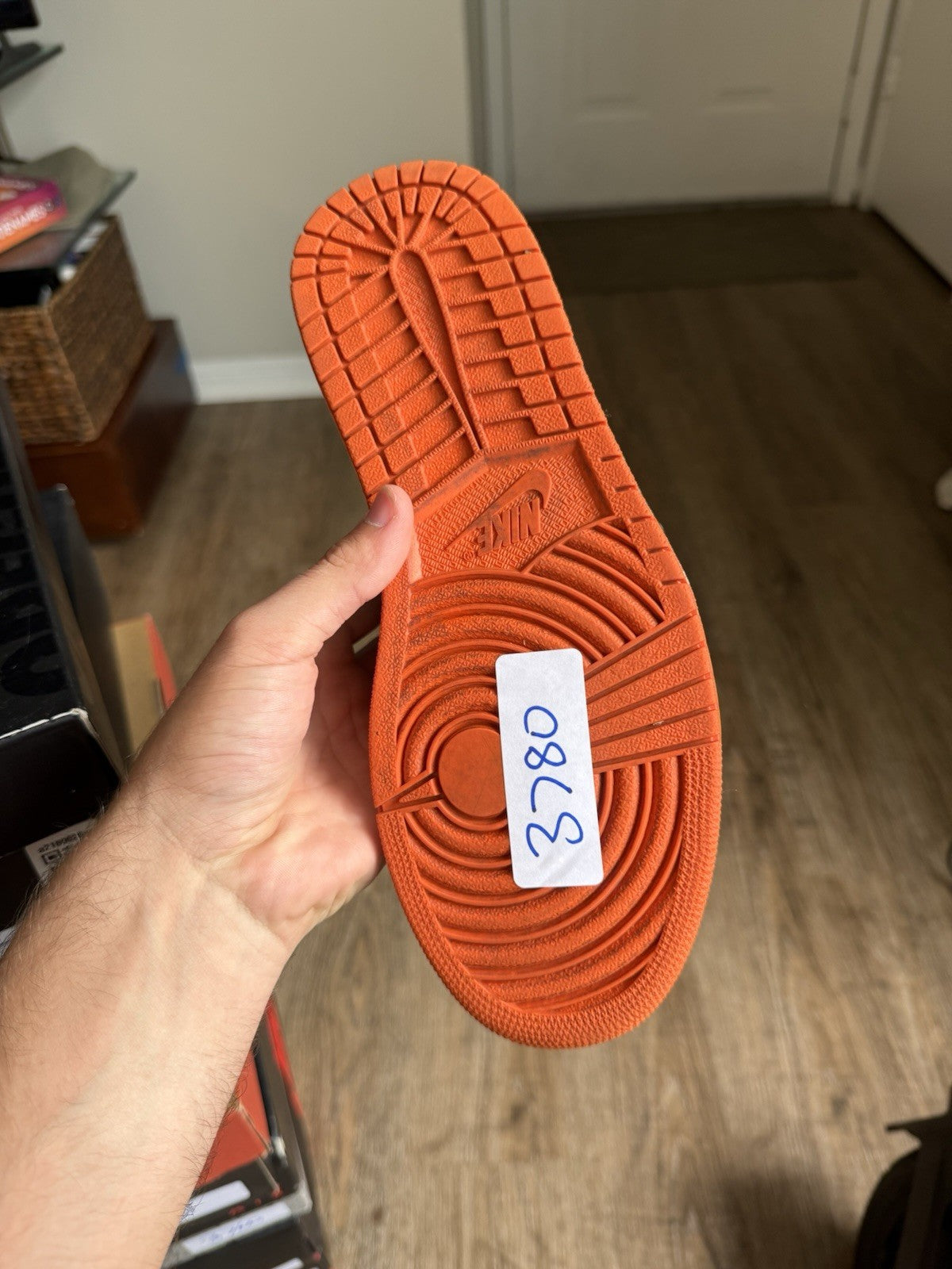 Size 8 - Jordan 1 Retro High Reverse Shattered Backboard