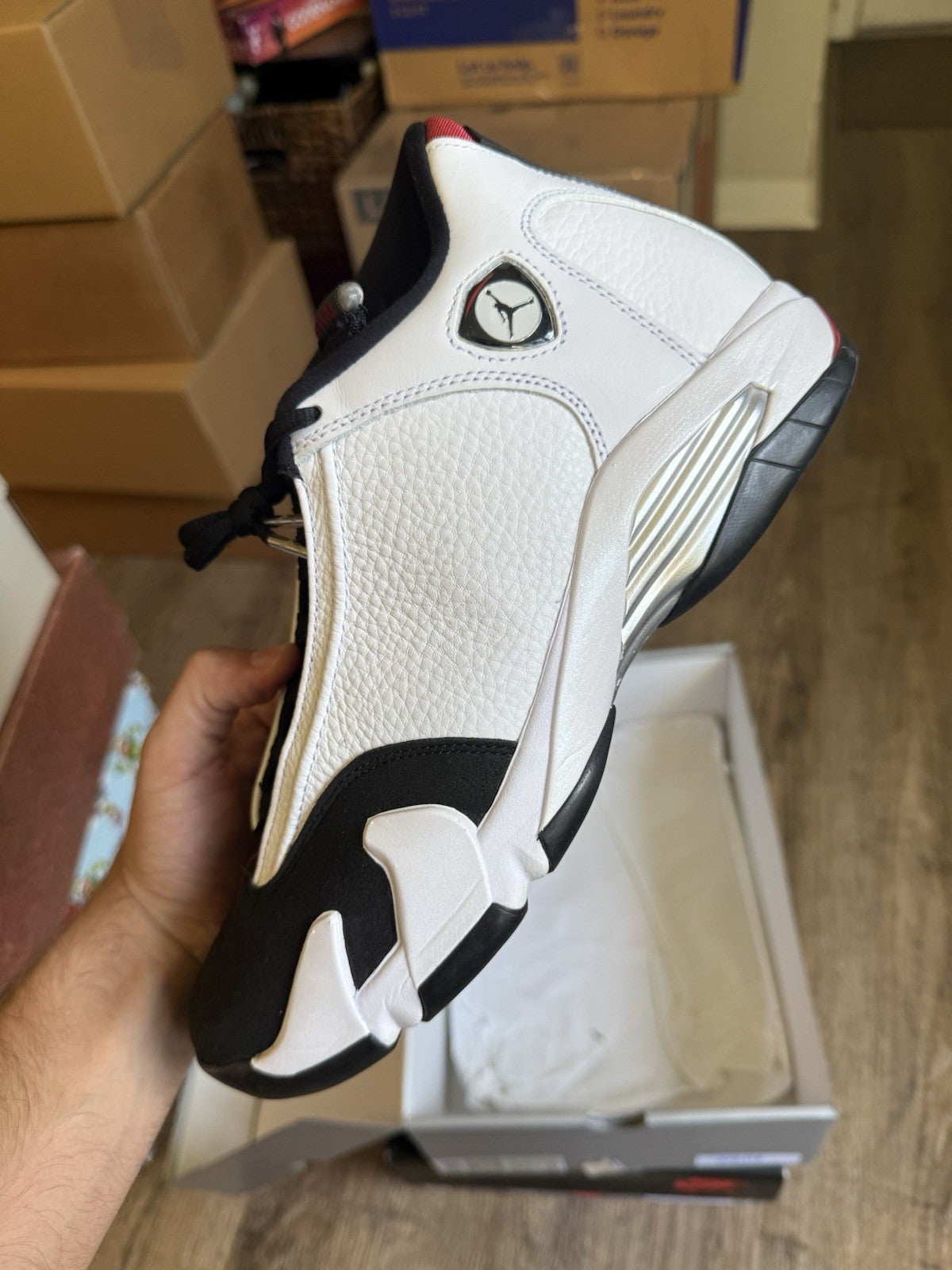 Size 9 - Jordan 14 Retro Black Toe (2024)