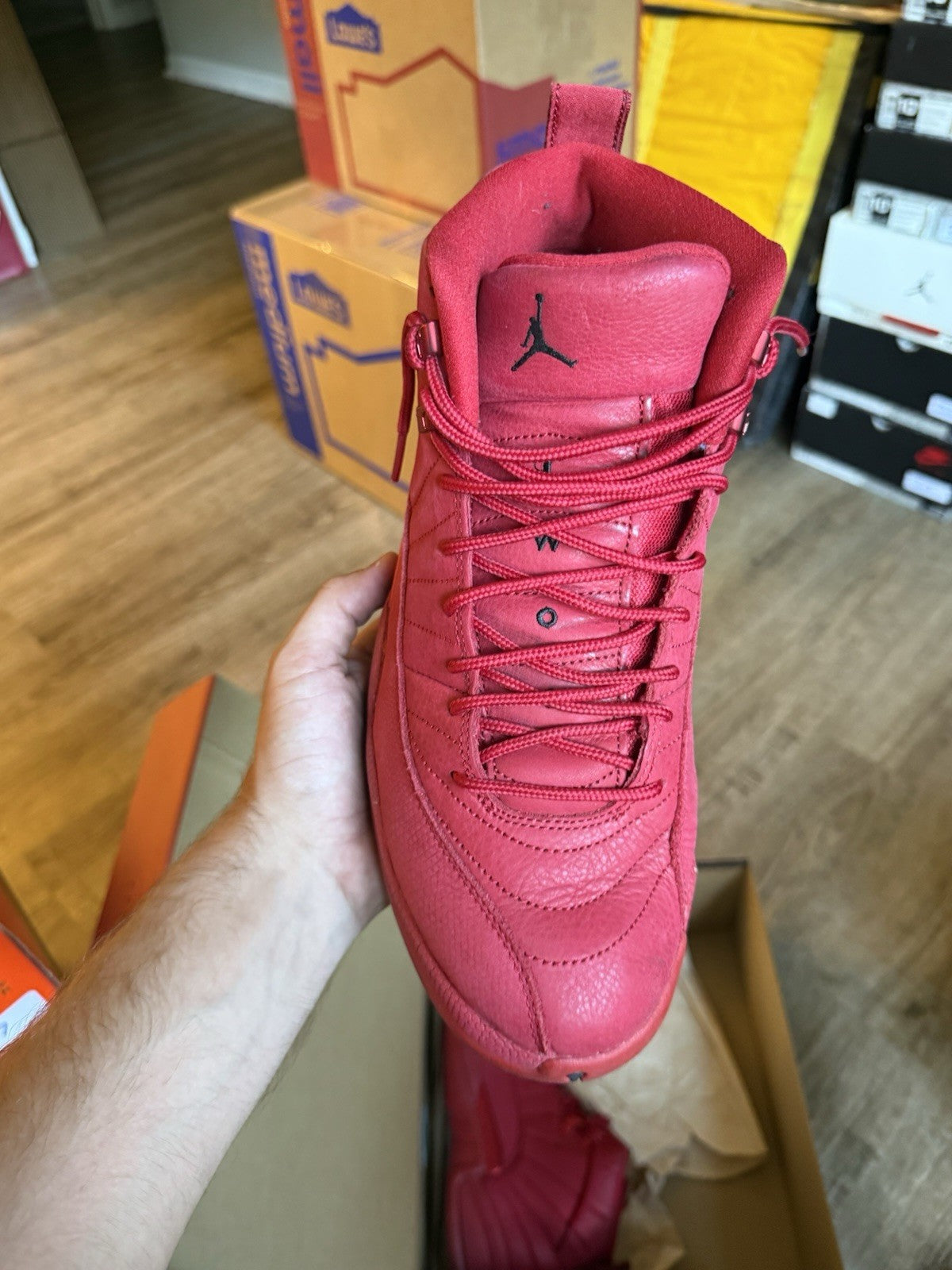 Size 10.5- Jordan 12 Retro Gym Red (2018)