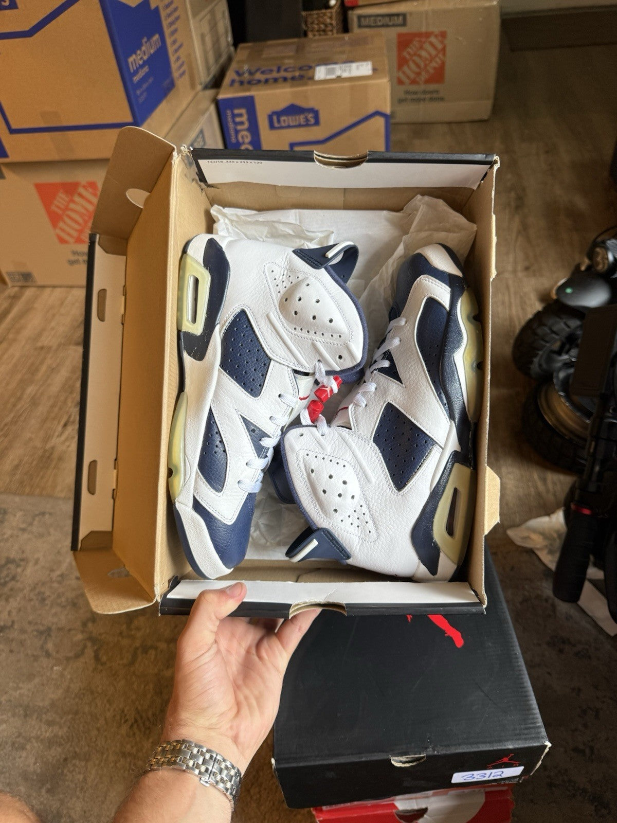 Size 8.5 - Jordan 6 Retro Olympic 2012