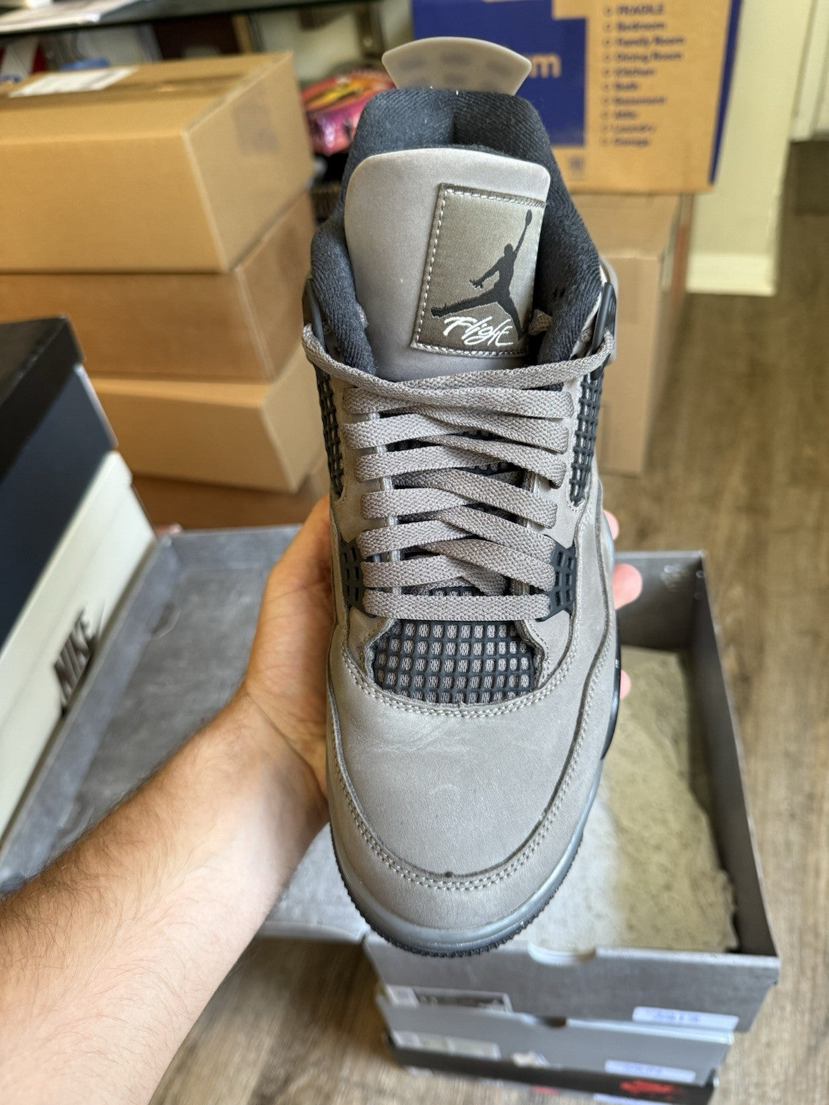 Size 11 - Jordan 4 Retro Cave Stone