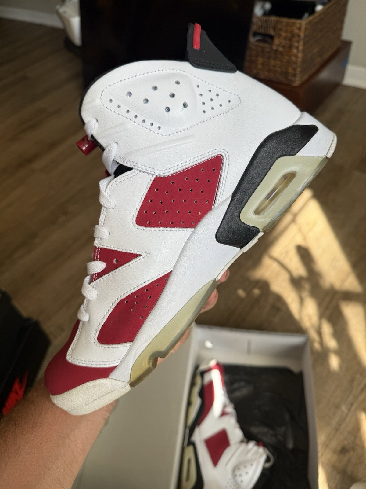 Size 10 - Jordan 6 Retro Carmine (2014)