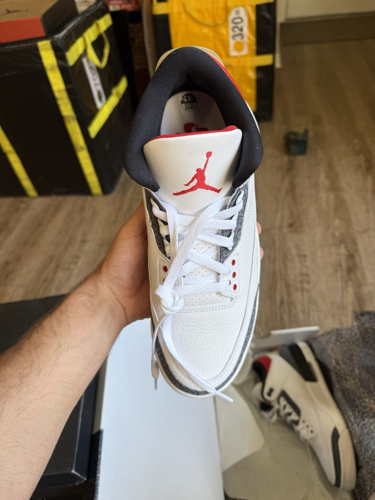 Size 10.5 - Jordan 3 Retro Denim SE Fire Red 2020 (Brand New)