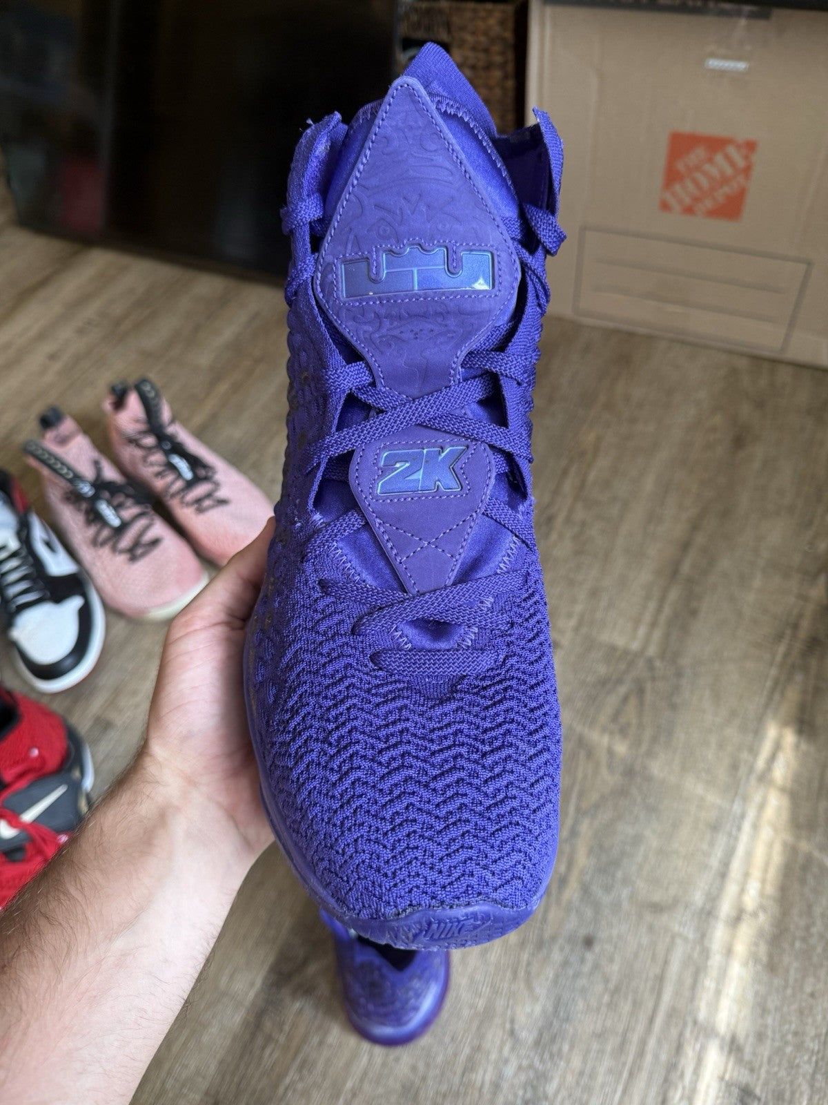 Size 14 - Nike NBA 2K20 x LeBron 17 Gamer Exclusive Bron 2K