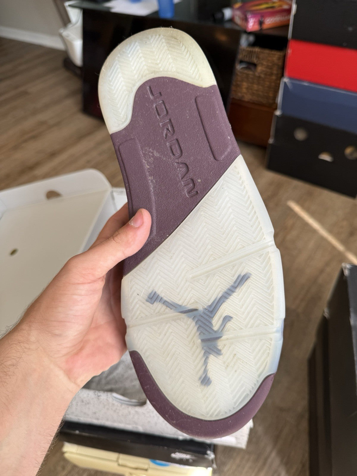 Size 12 - Jordan 5 Retro Burgundy