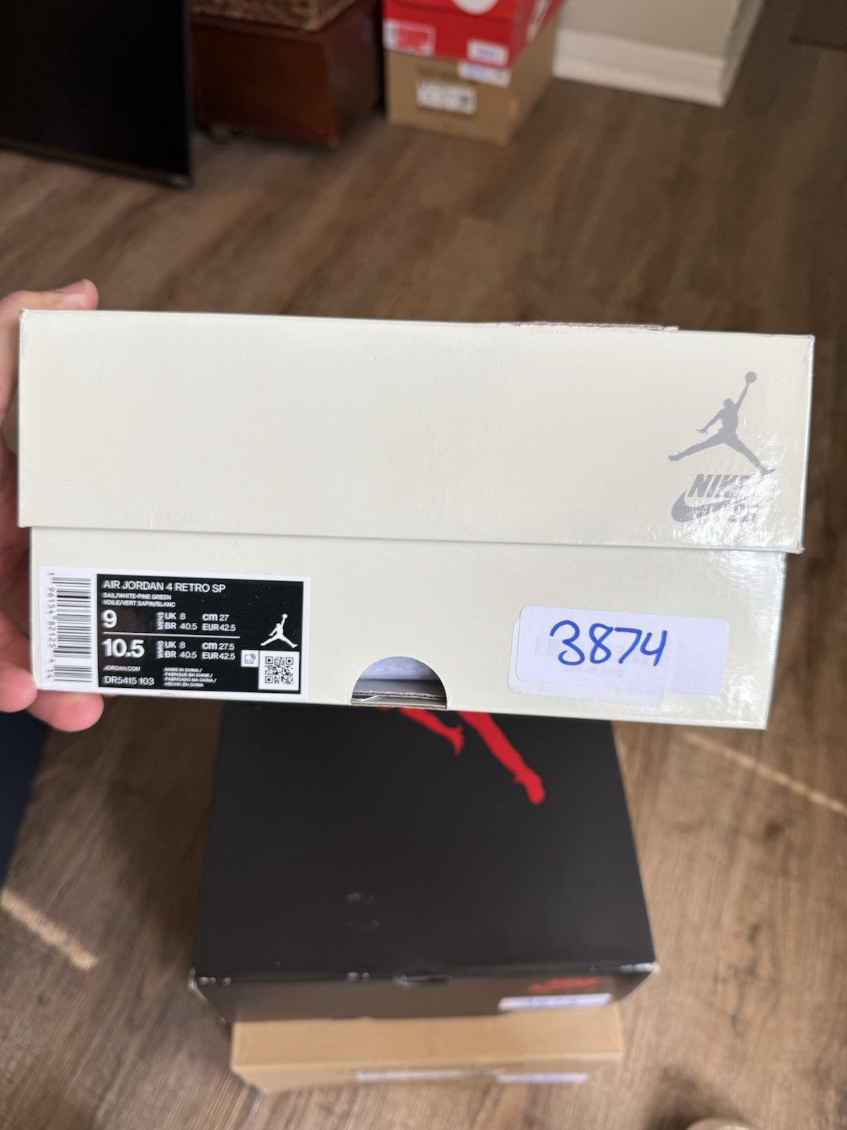 Size 9 - Jordan 4 Retro SP x Nike SB Mid Pine Green