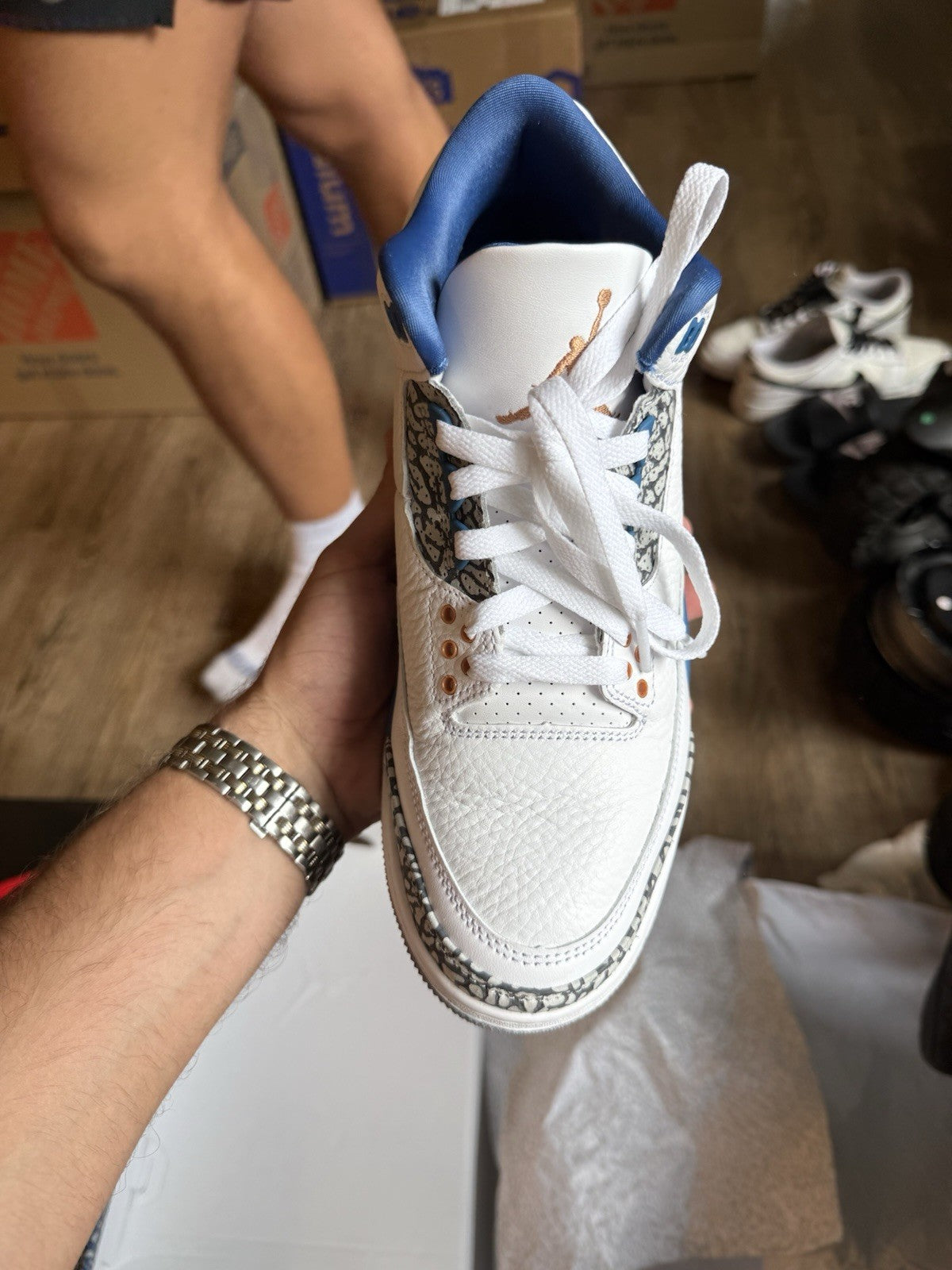 Size 8 - Jordan 3 Retro Mid Washington Wizards