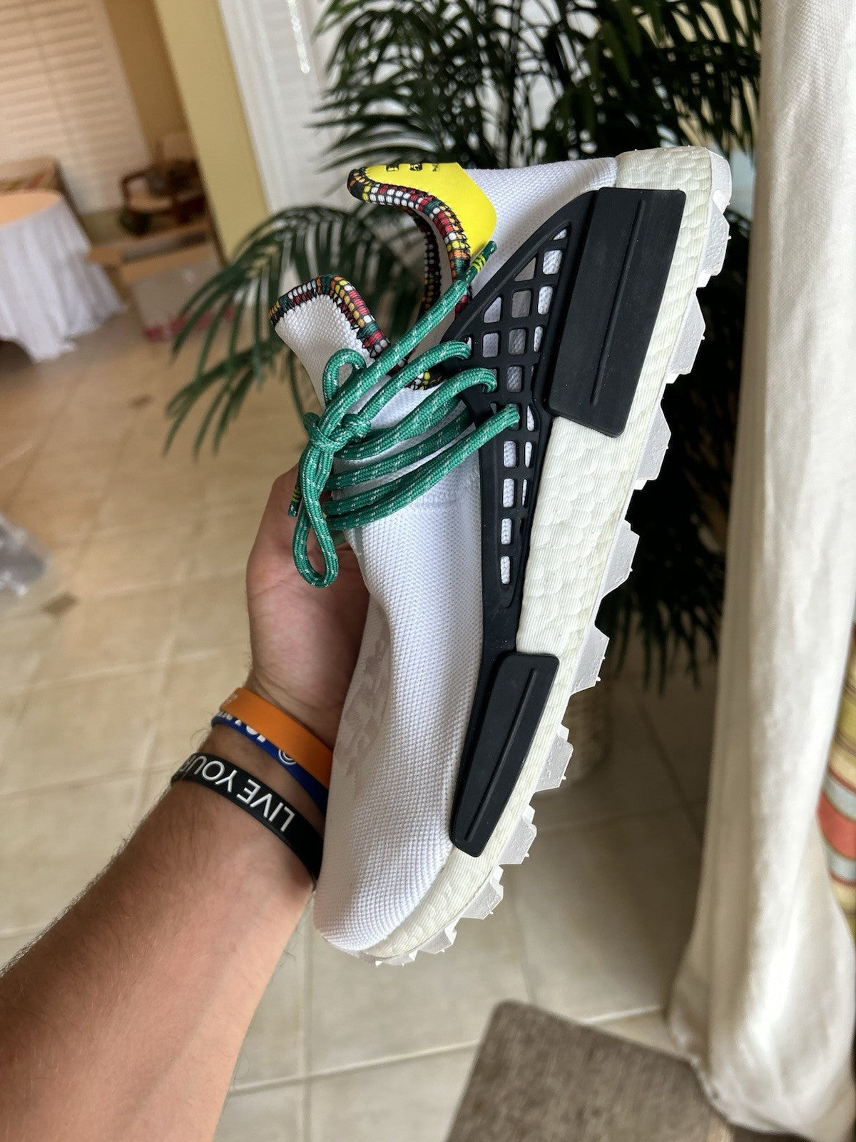 Size 10 - Adidas NMD Hu Pharrell Inspiration Pack White
