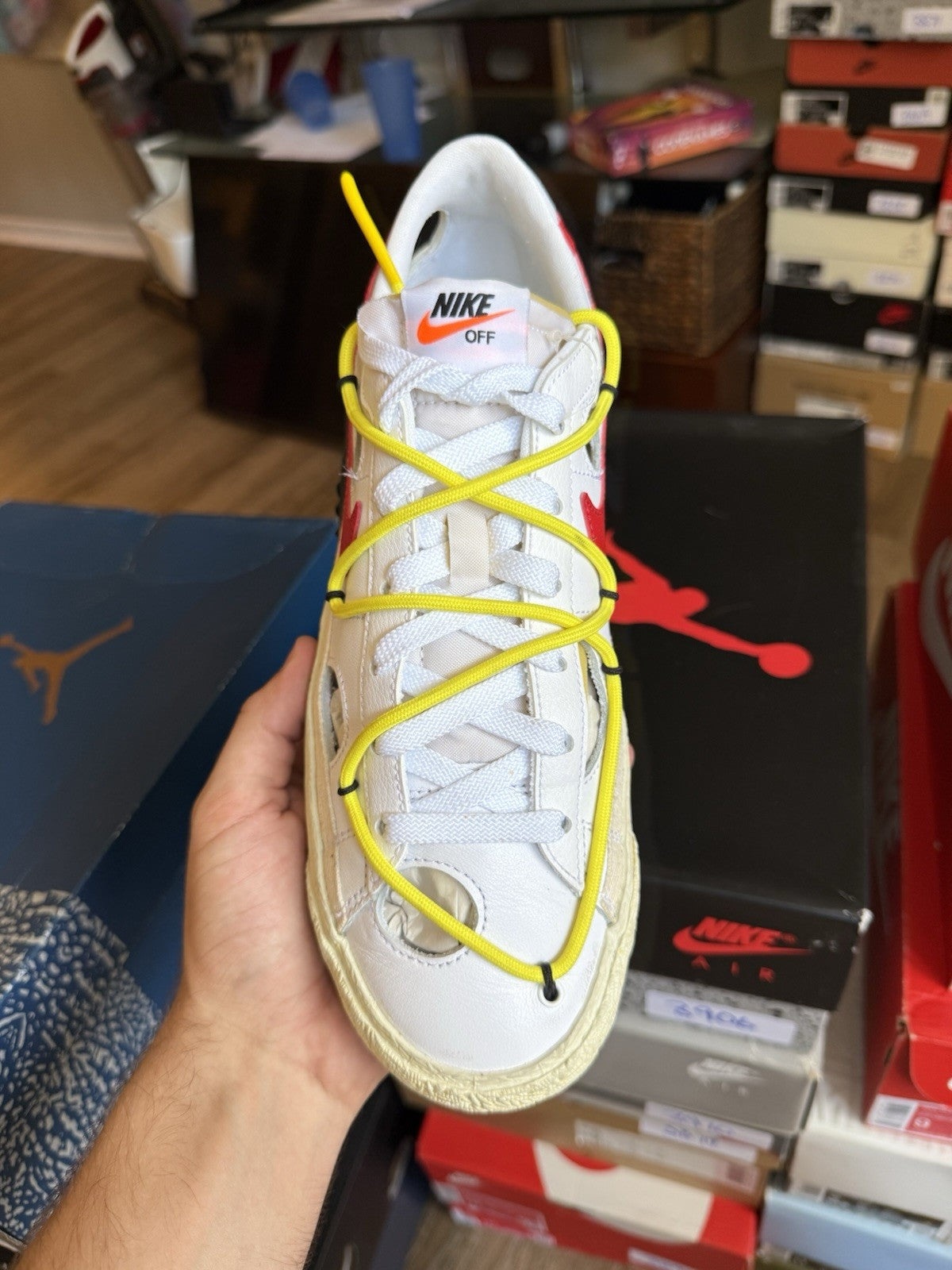 Size 8 - Nike Blazer Low x Off-White White 2022