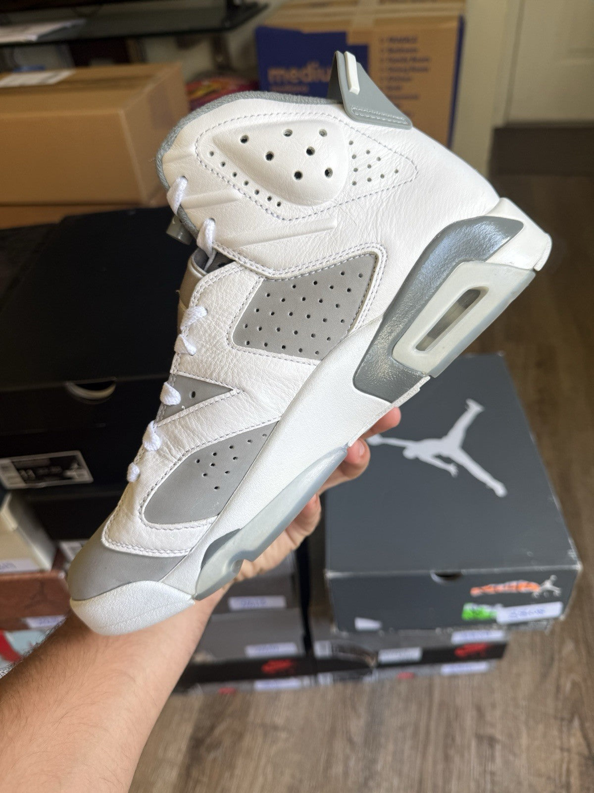 Size 10 - Jordan 6 Retro Cool Grey