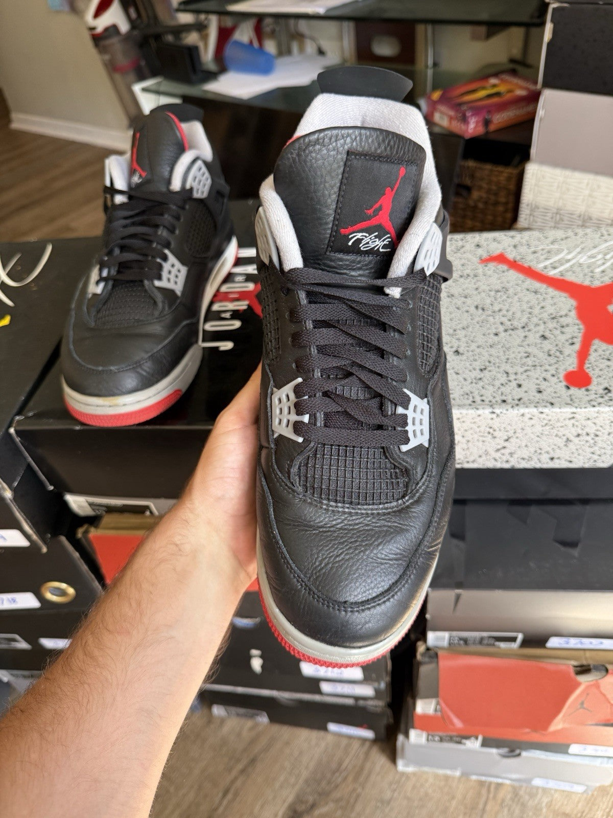 Size 13 - Jordan 4 Retro Bred Reimagined