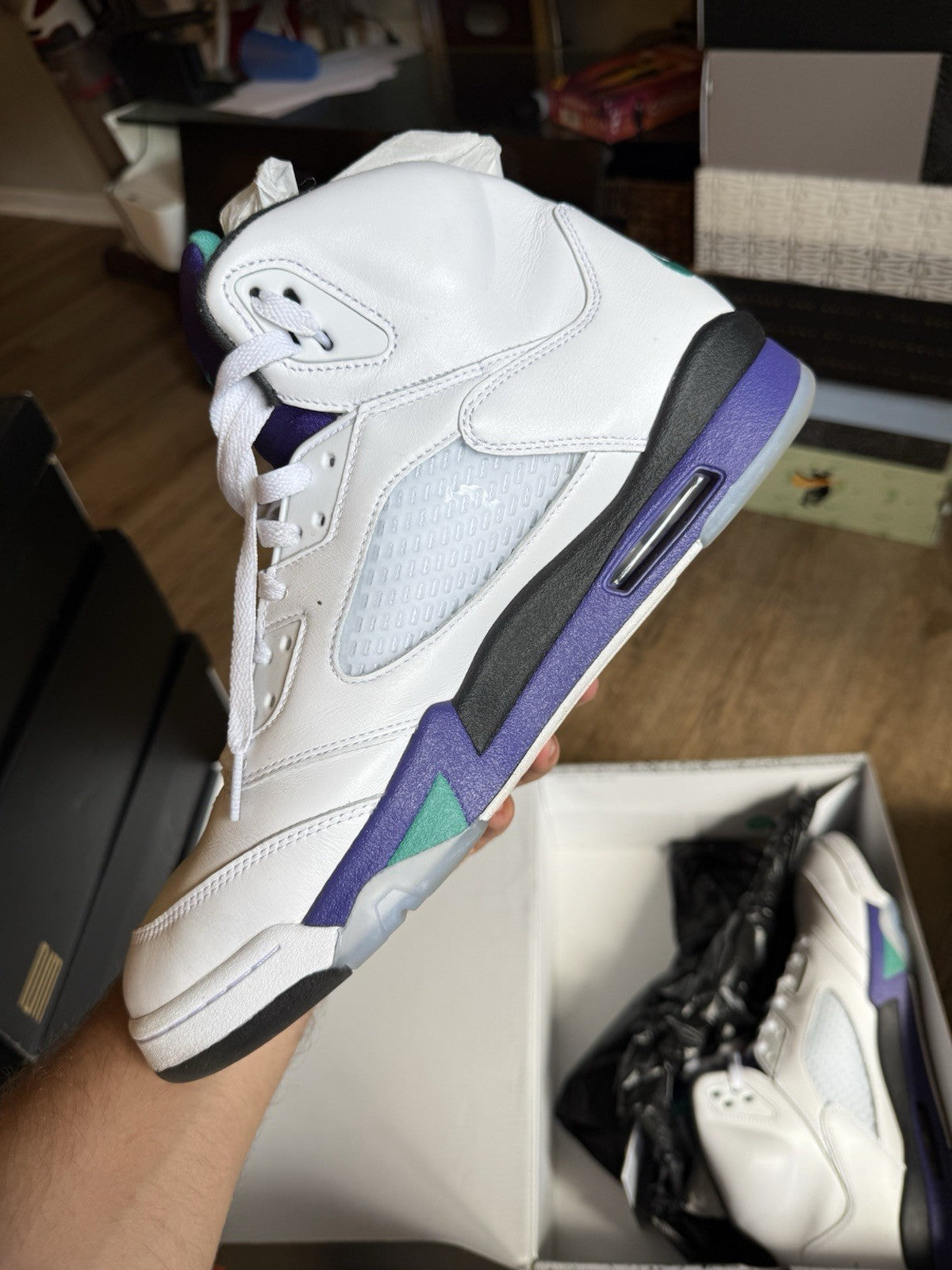 Size 13 - Jordan 5 Retro Grape (2025)