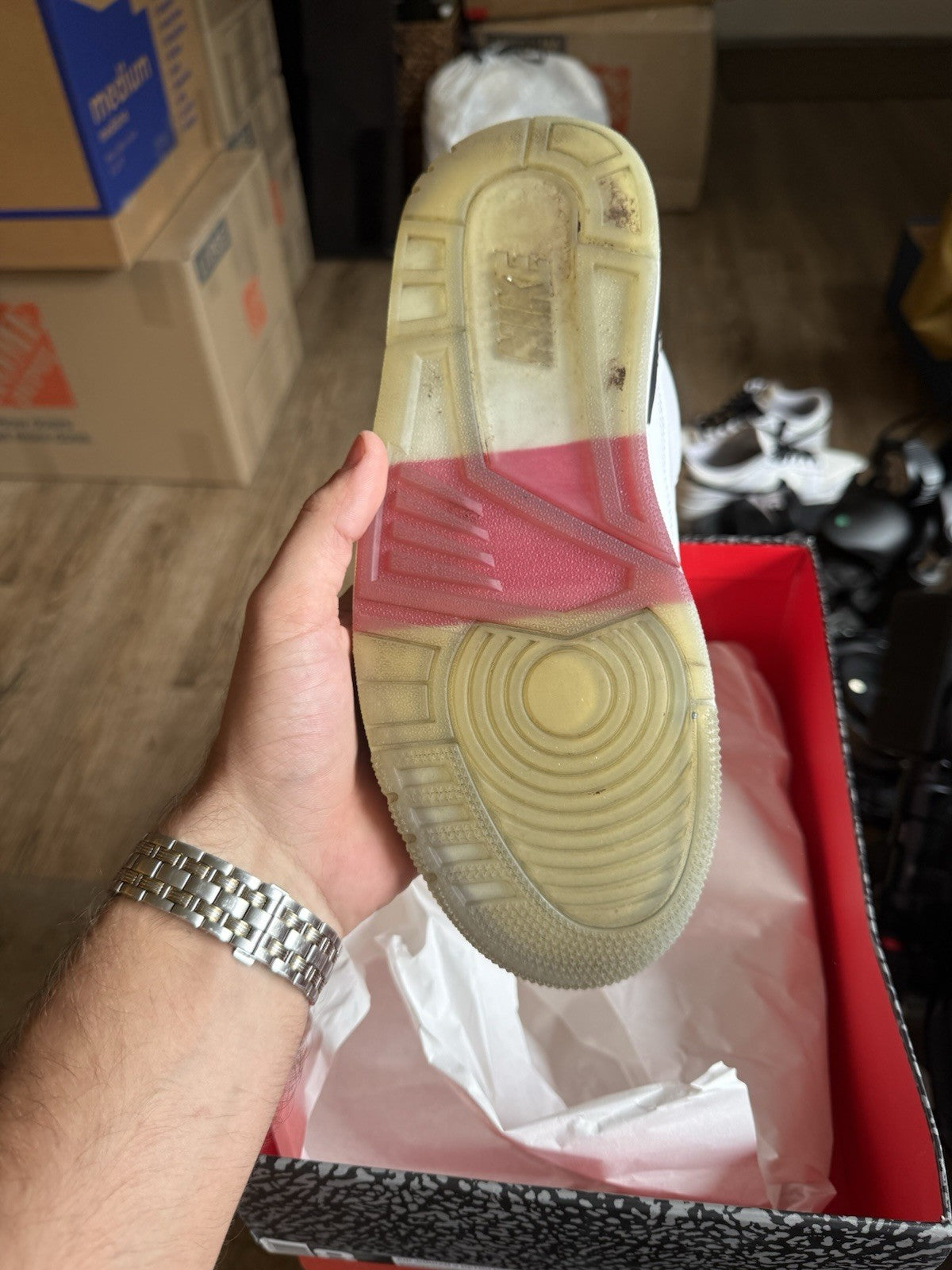 Size 8 - Air Jordan 3 Retro NRG Free Throw Line