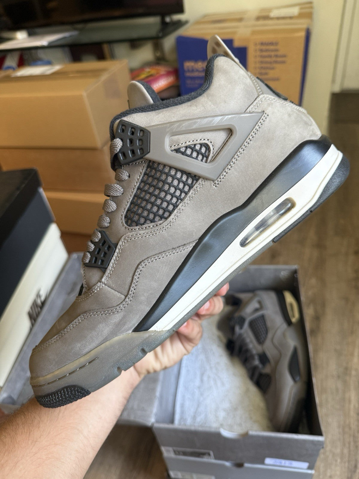 Size 11 - Jordan 4 Retro Cave Stone