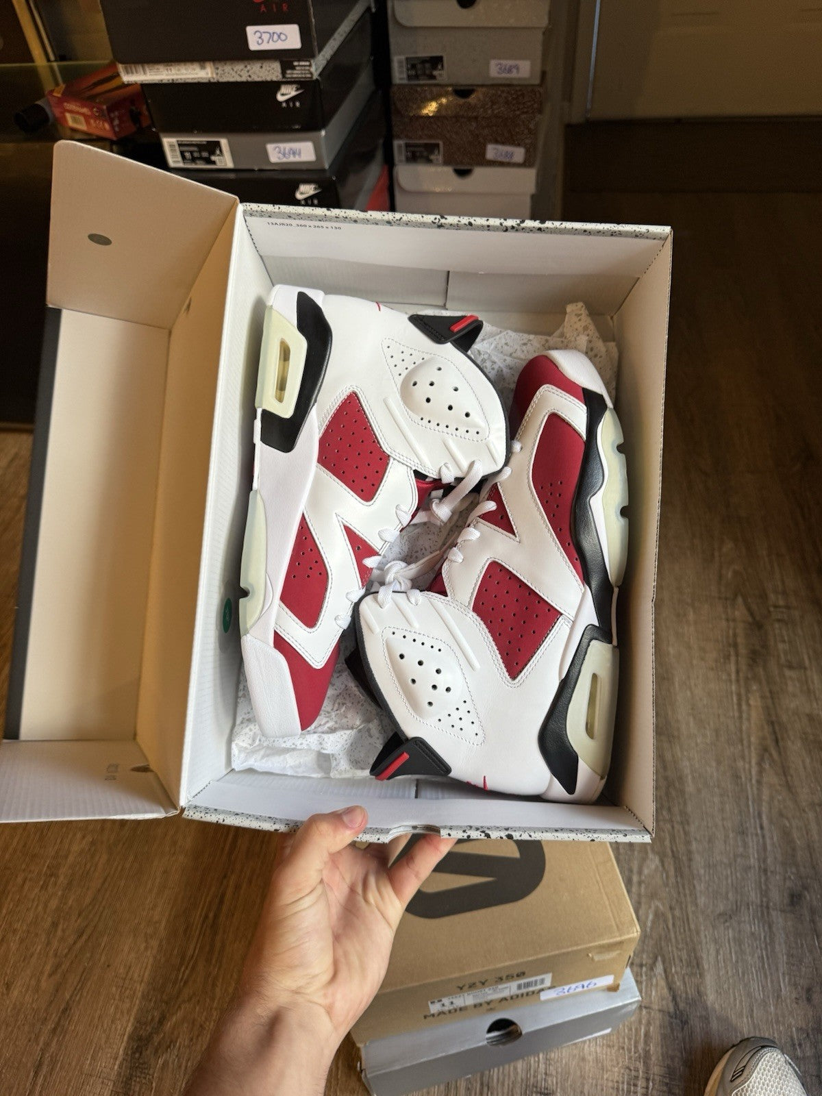 Size 11 - Jordan 6 Retro Carmine (2021)