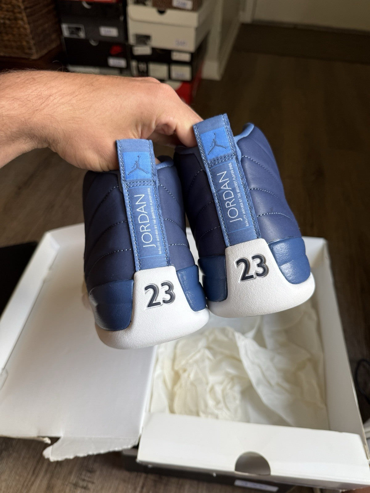 Size 11 - Jordan 12 Retro Indigo 2020