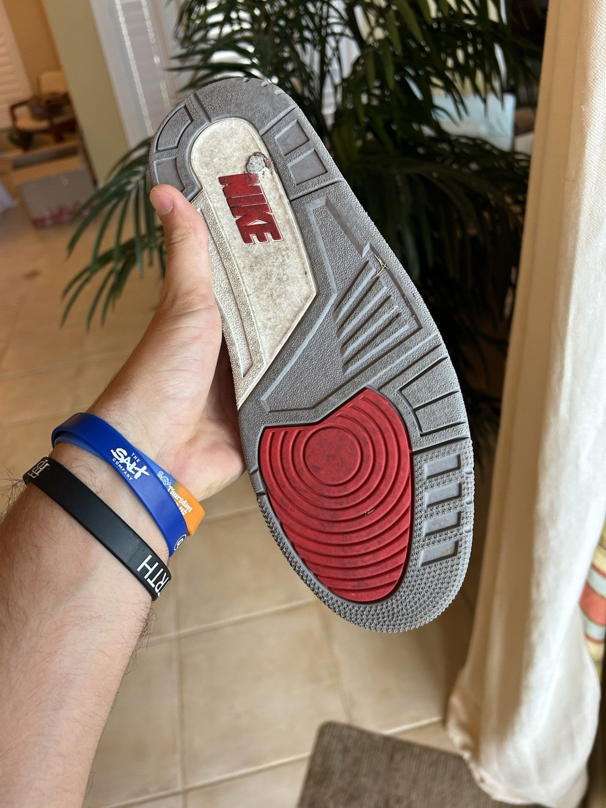 Air Jordan 3 Reimagined Black Cement 2024 Size 9