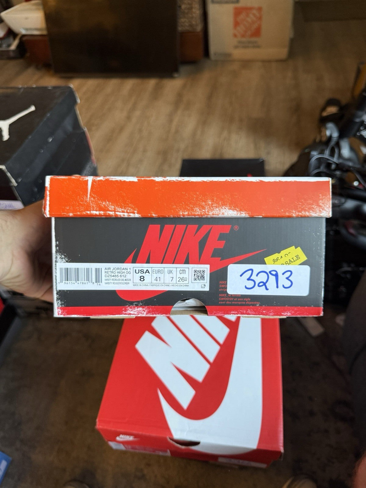 Size 8 - Nike Air Jordan 1 High OG Lost And Found 2022