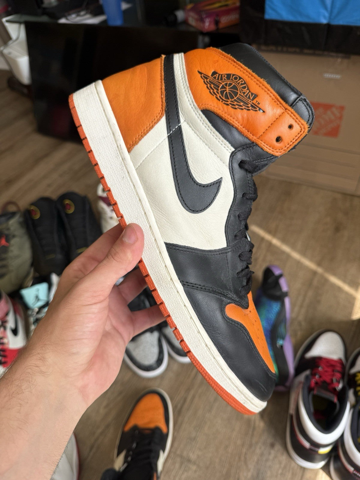 Size 14 - Jordan 1 Retro High OG Shattered Backboard (2015)