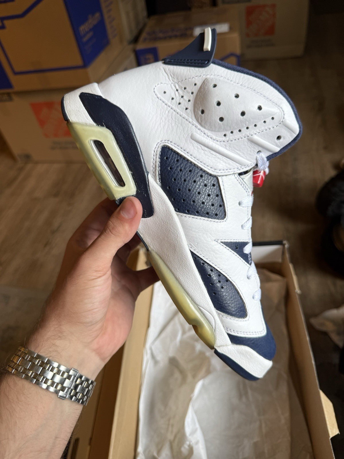 Size 8.5 - Jordan 6 Retro Olympic 2012
