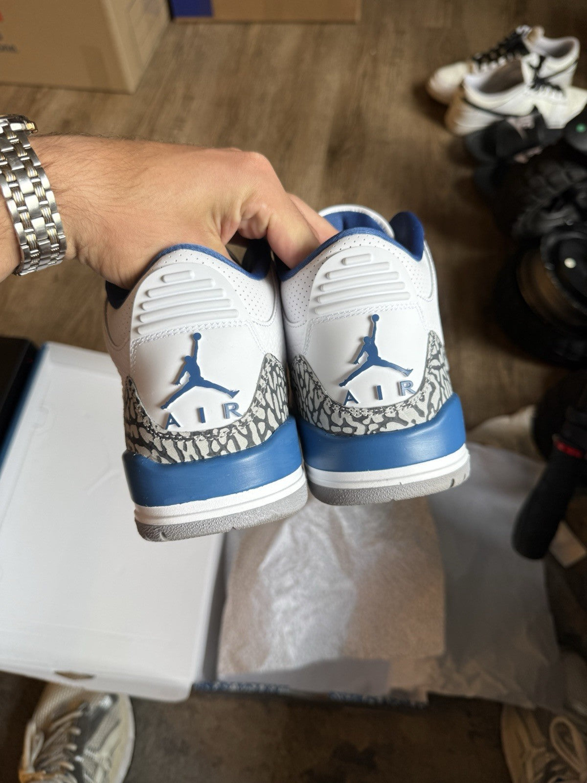 Size 8 - Jordan 3 Retro Mid Washington Wizards