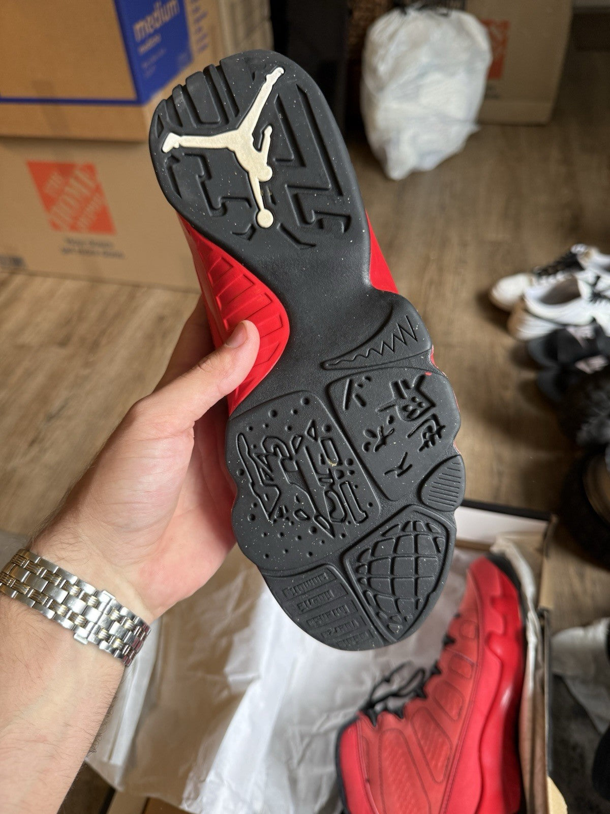 Size 8.5 - Nike Air Jordan 9 Motorboat Jones (2012)