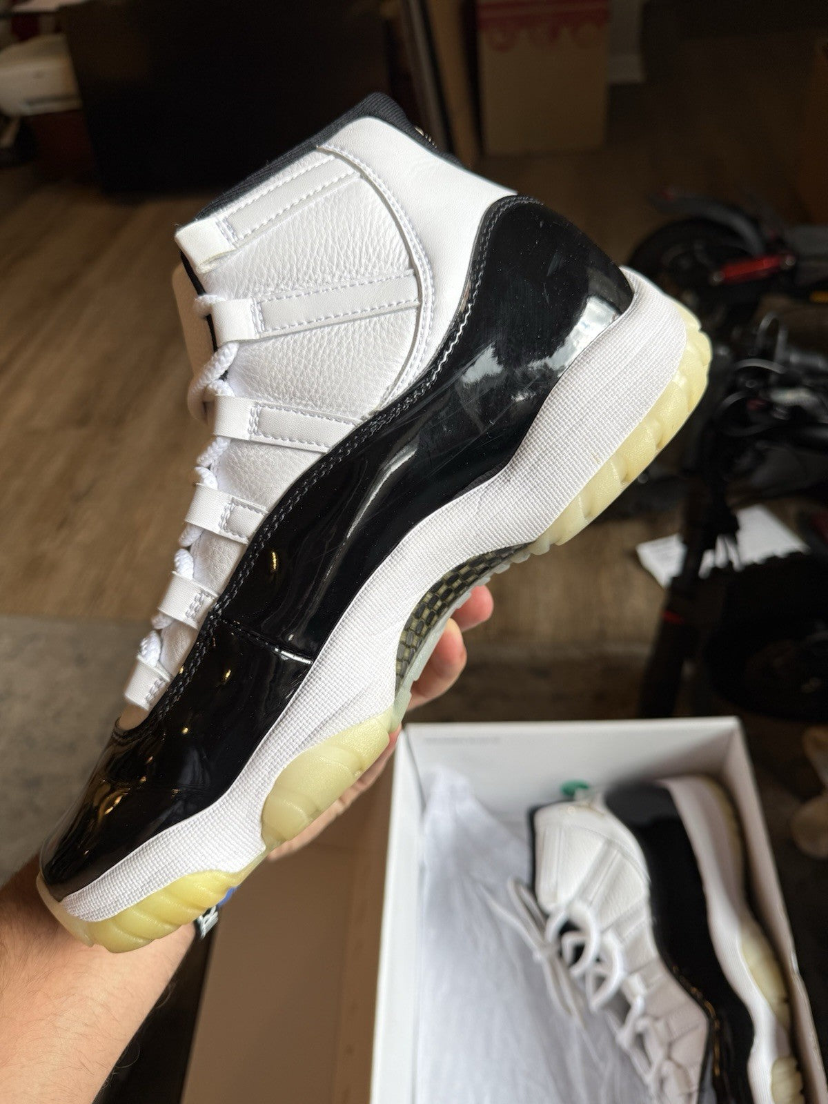 Size 8.5 -  Jordan 11 Gratitude DMP Defining Moments