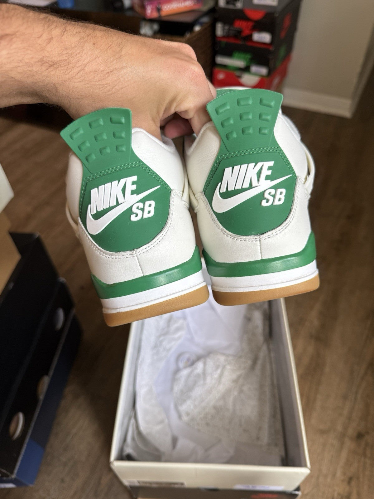Size 9 - Jordan 4 Retro SP x Nike SB Mid Pine Green
