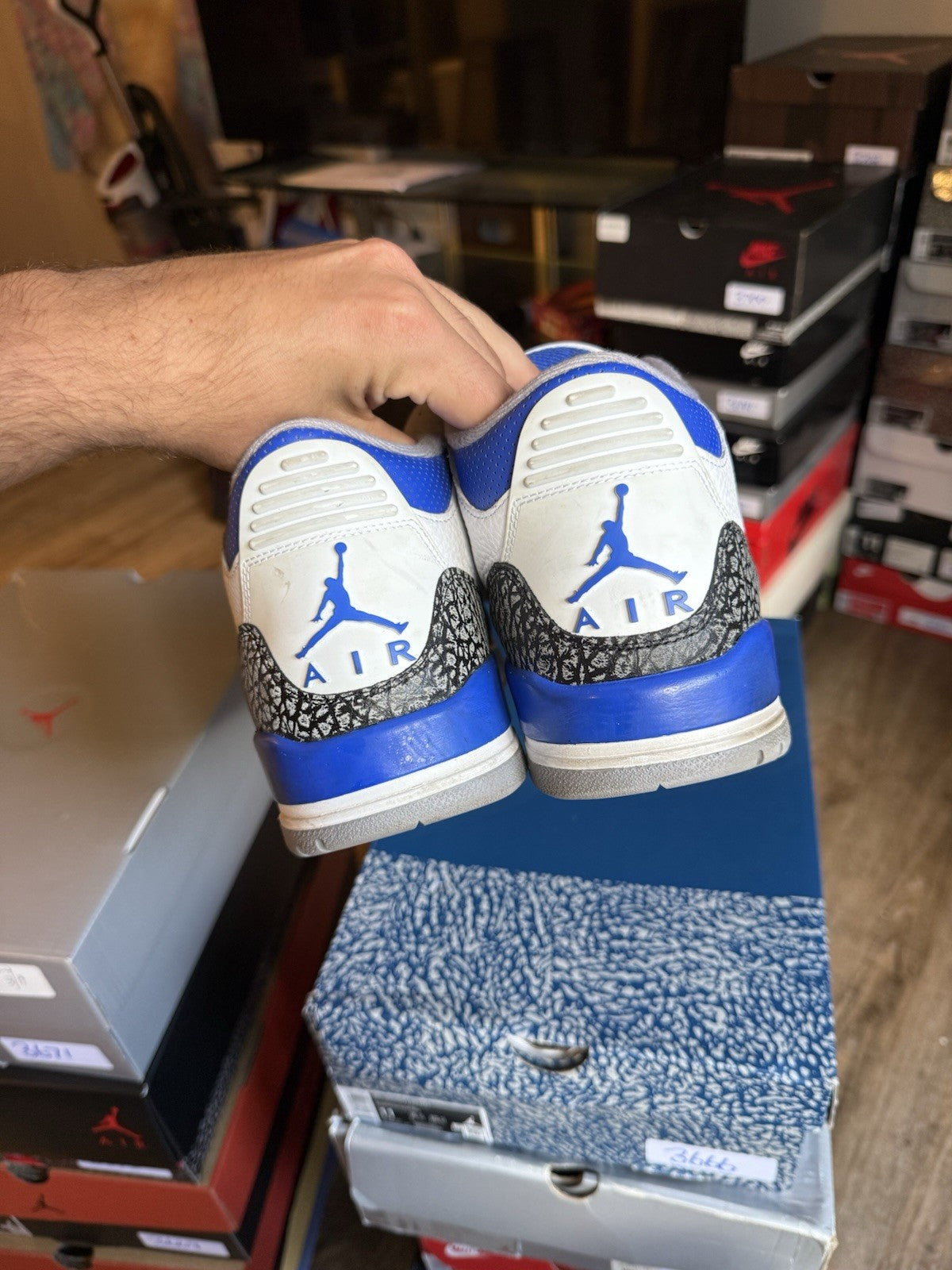 Size 11 - Jordan 3 Retro Racer Blue