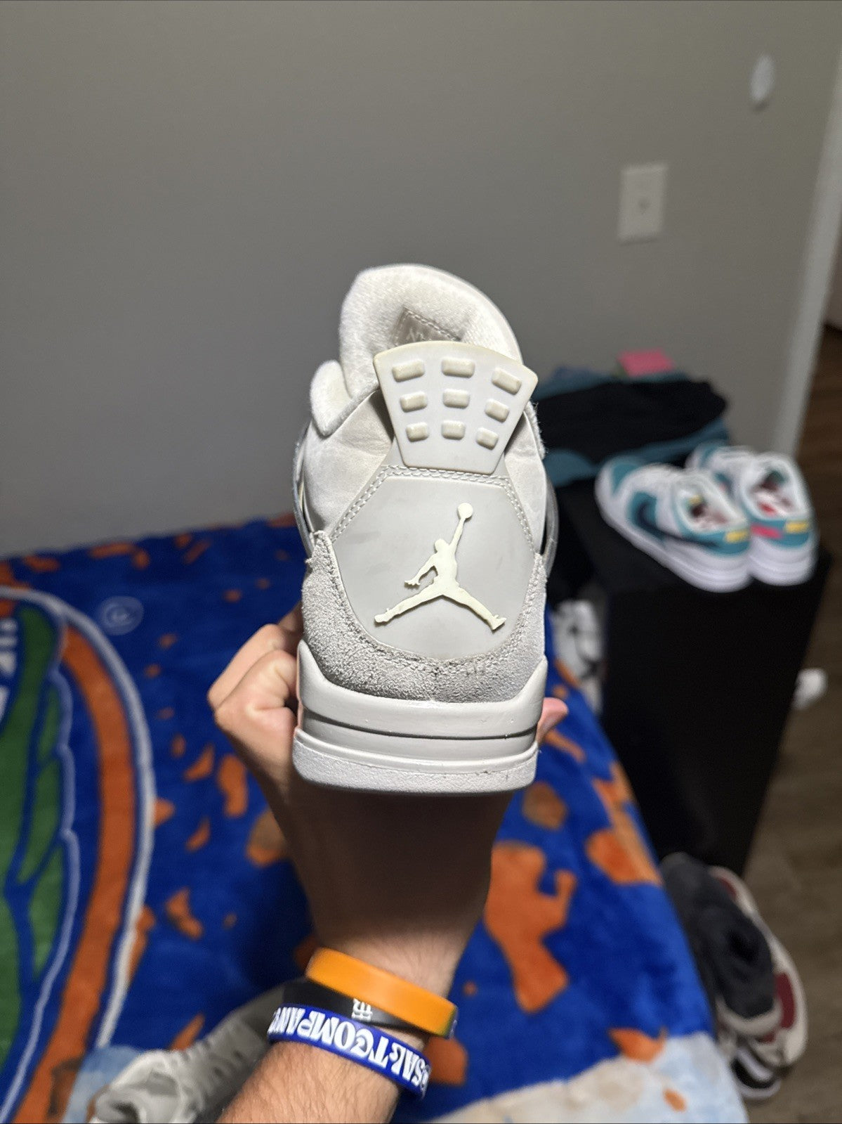 Size 9M/10.5W - Jordan 4 Retro Low Frozen Moments