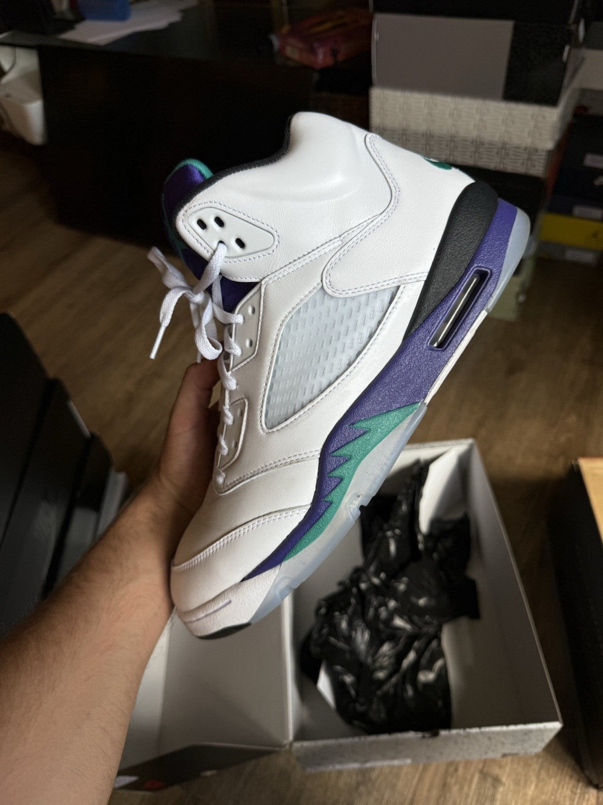 Size 13 - Jordan 5 Retro Grape (2025)
